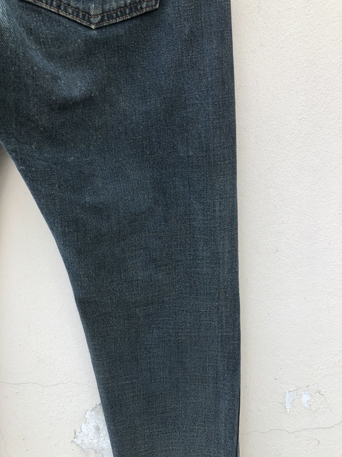 Levi's Vintage Clothing Robert Geller X Levi’s Big E Orange Tab Mud Wash Denim Jeans Size US 30 / EU 46 - 20 Thumbnail