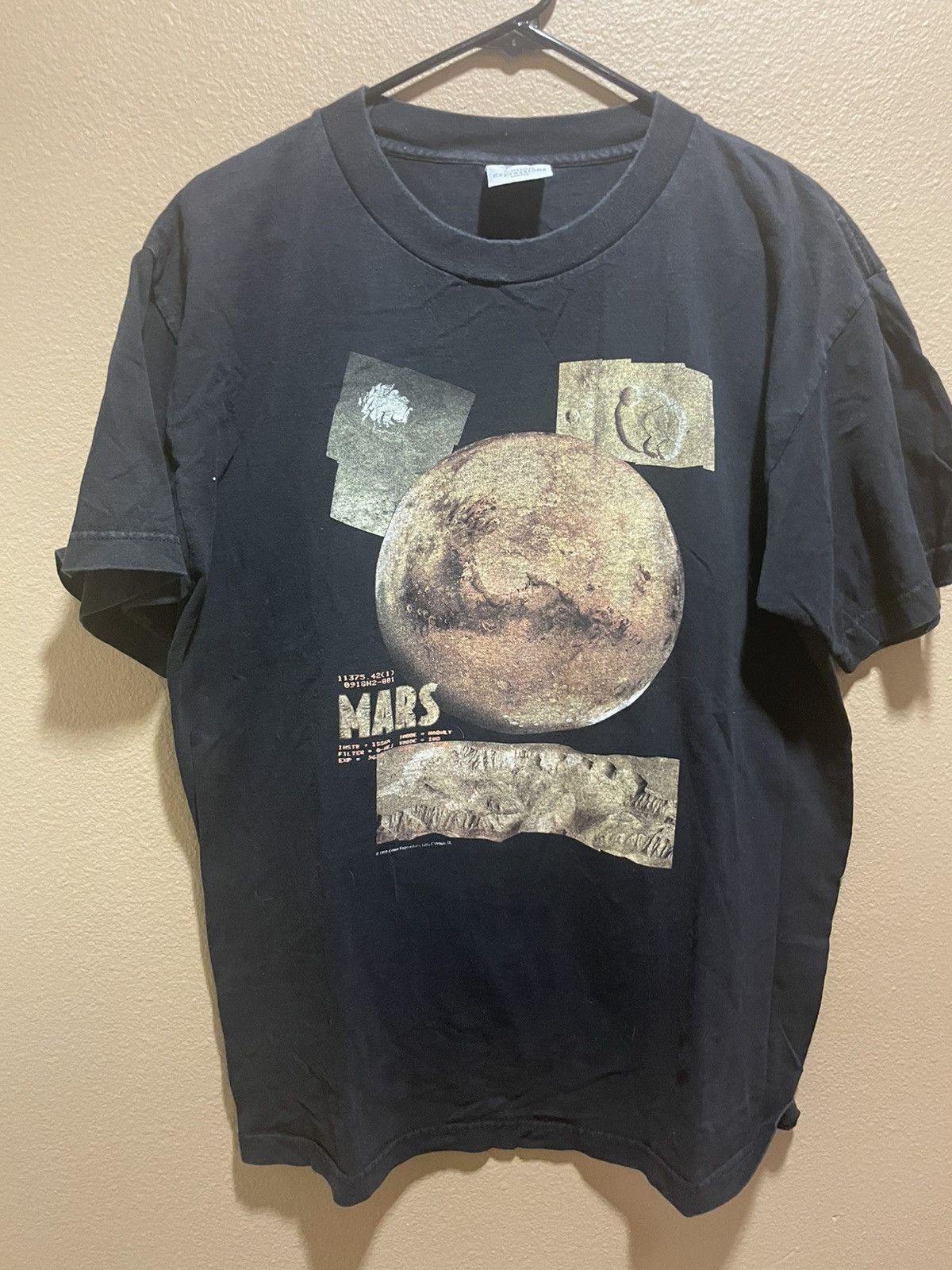 Vintage Mars Elon Musk Vintage 1990s Graphic Science Art T Shirt | Grailed