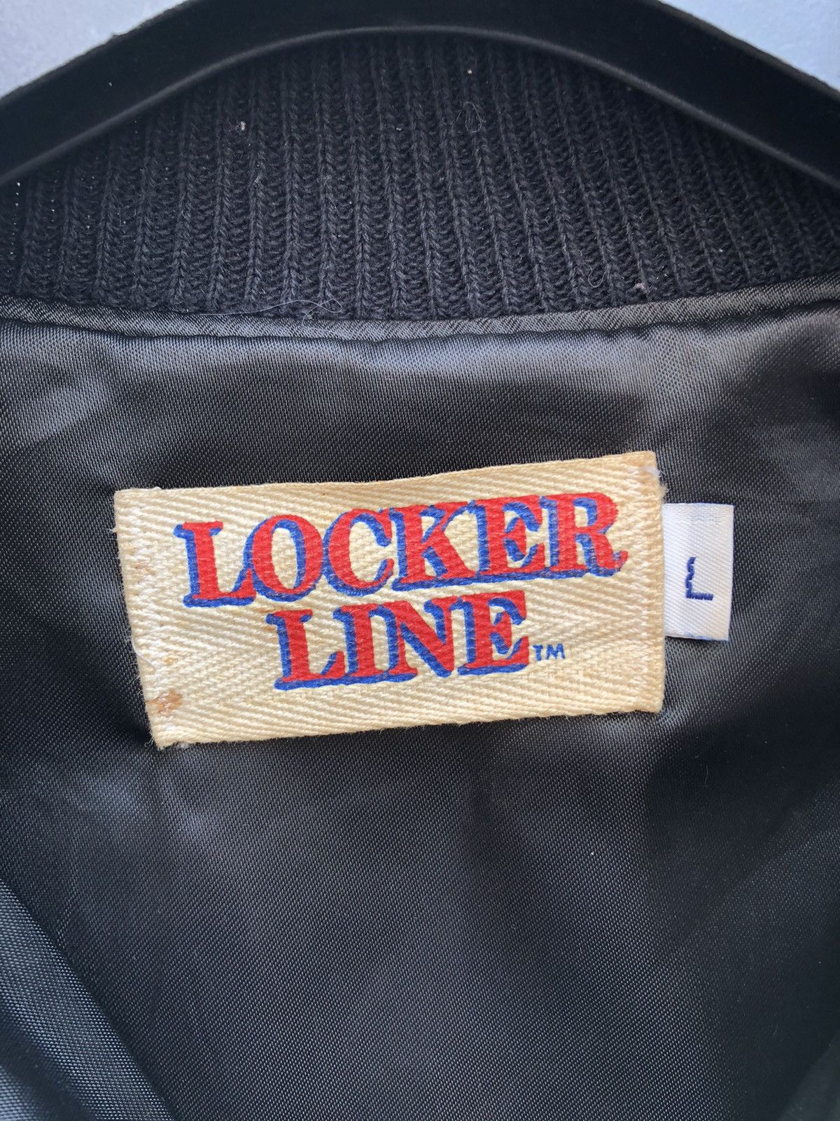 NFL × Vintage Vintage 80's Raiders Embroidered Varsity Jacket Size US L / EU 52-54 / 3 - 18 Thumbnail