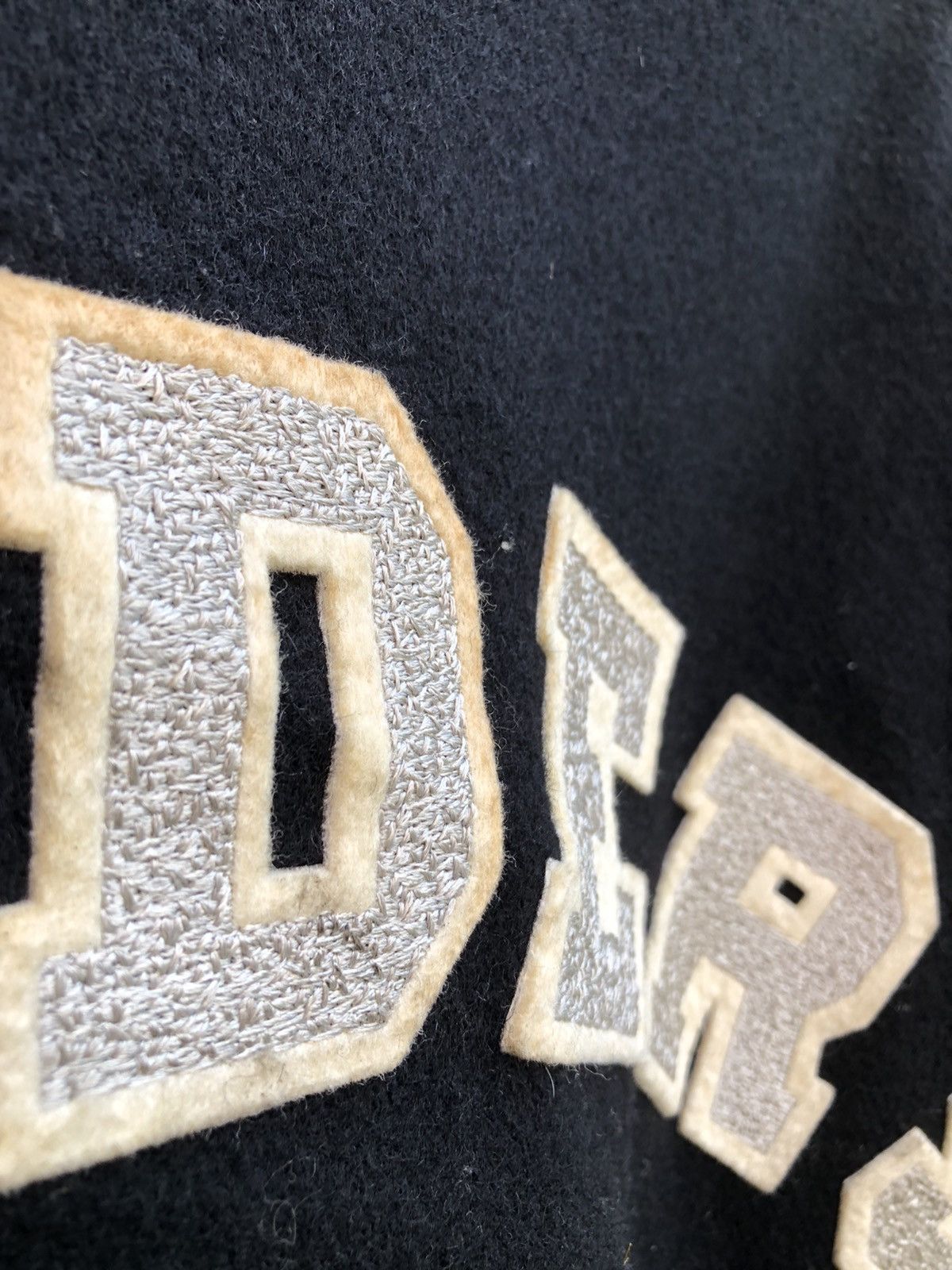NFL × Vintage Vintage 80's Raiders Embroidered Varsity Jacket Size US L / EU 52-54 / 3 - 12 Thumbnail