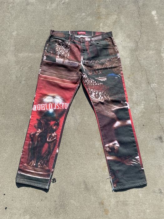 Supreme scarface hot sale jeans