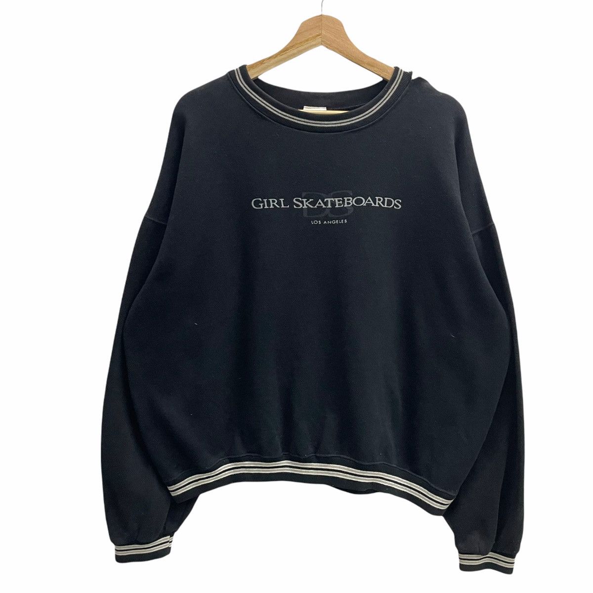 Girl Skateboards × Vintage 🔥90s Girl Skateboard Crewneck Sweatshirt Size US M / EU 48-50 / 2 - 1 Thumbnail