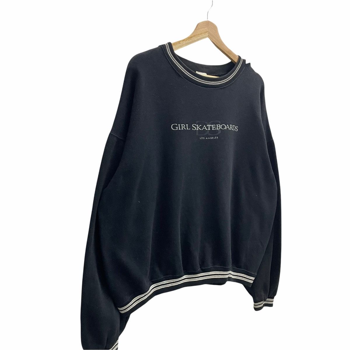 Girl Skateboards × Vintage 🔥90s Girl Skateboard Crewneck Sweatshirt Size US M / EU 48-50 / 2 - 3 Thumbnail