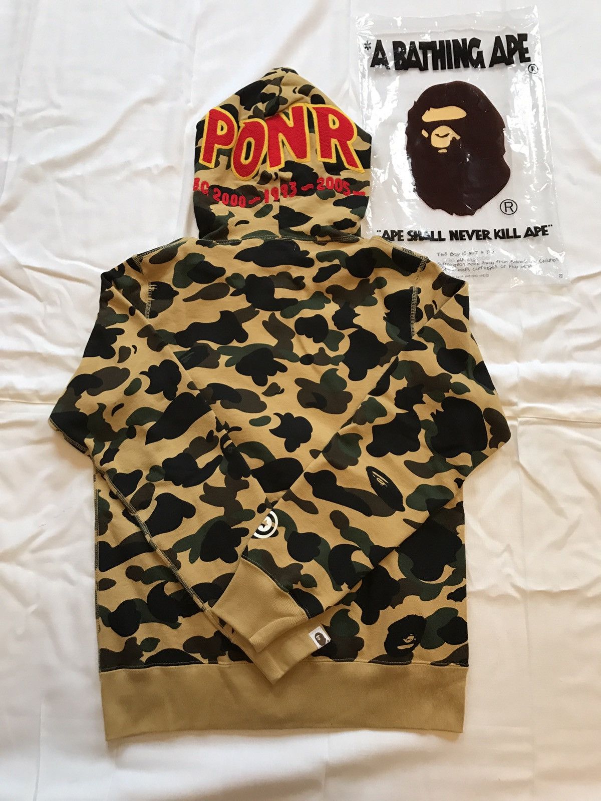 Ponr bape shark hoodie hot sale