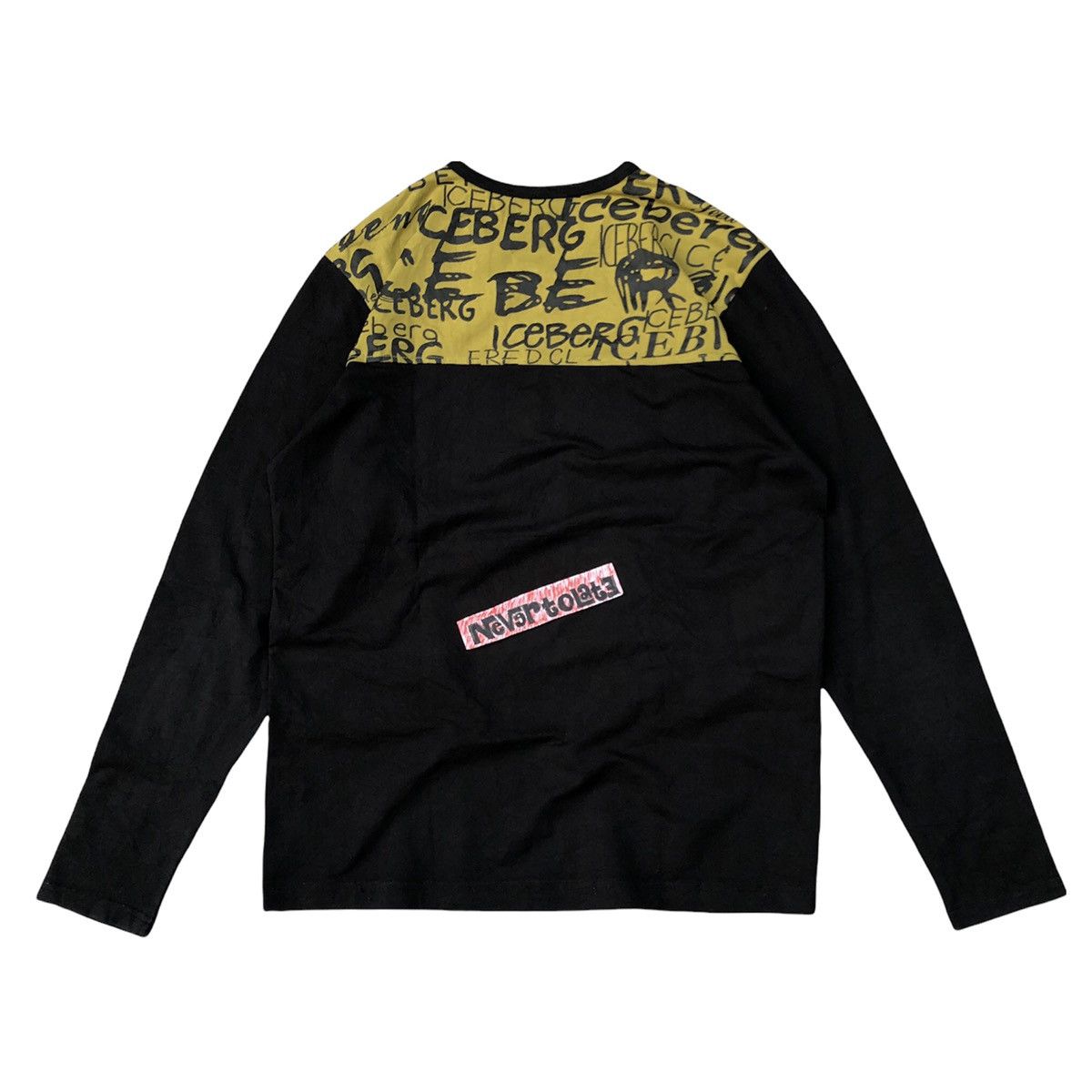 Iceberg × Vintage Vintage Iceberg Catwoman Eyes Longsleeve Tee Size US M / EU 48-50 / 2 - 2 Thumbnail