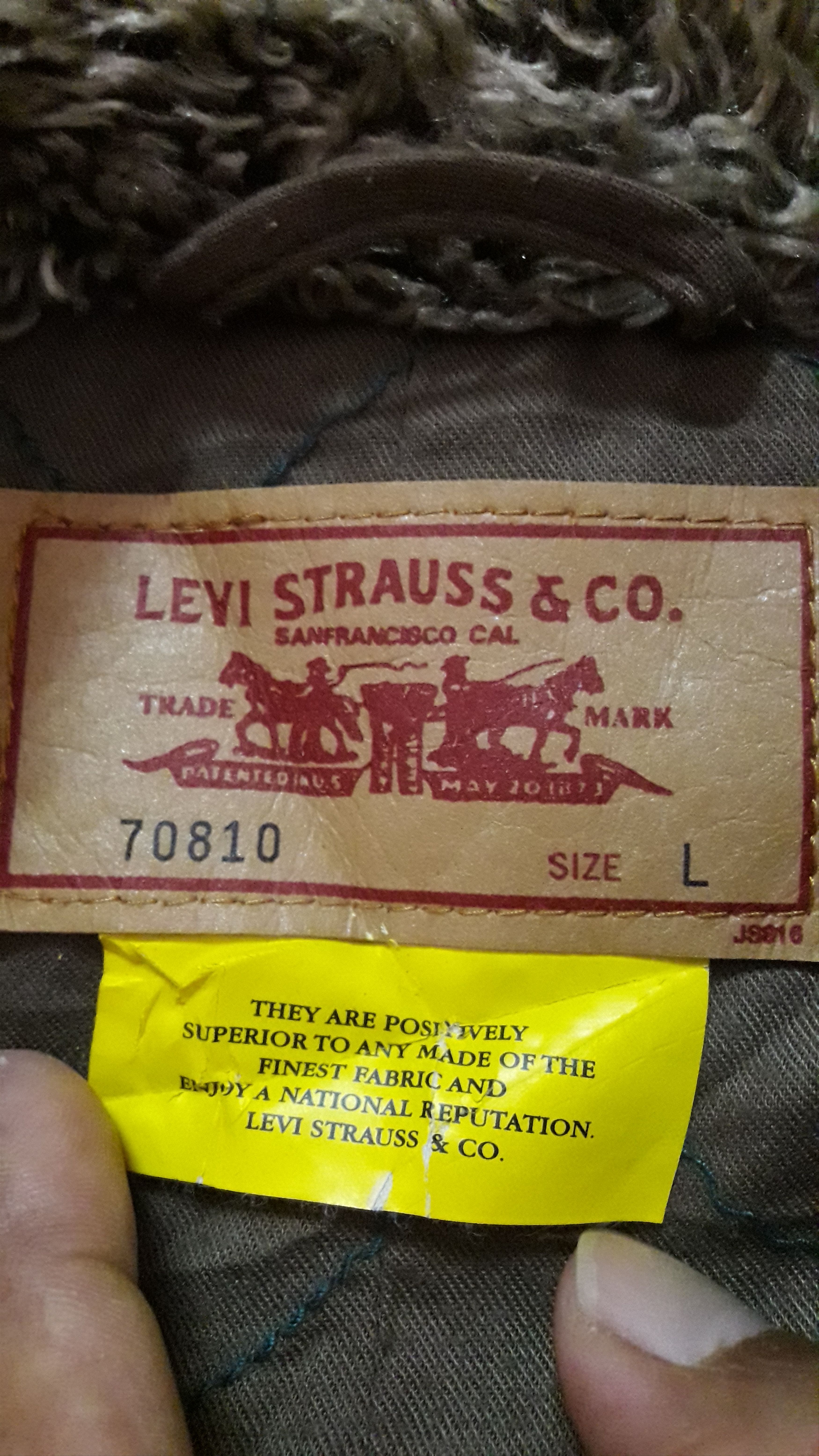 Levi's RARE !! LEVI'S JACKET HEAVY COATS PARKAS Size US L / EU 52-54 / 3 - 7 Thumbnail
