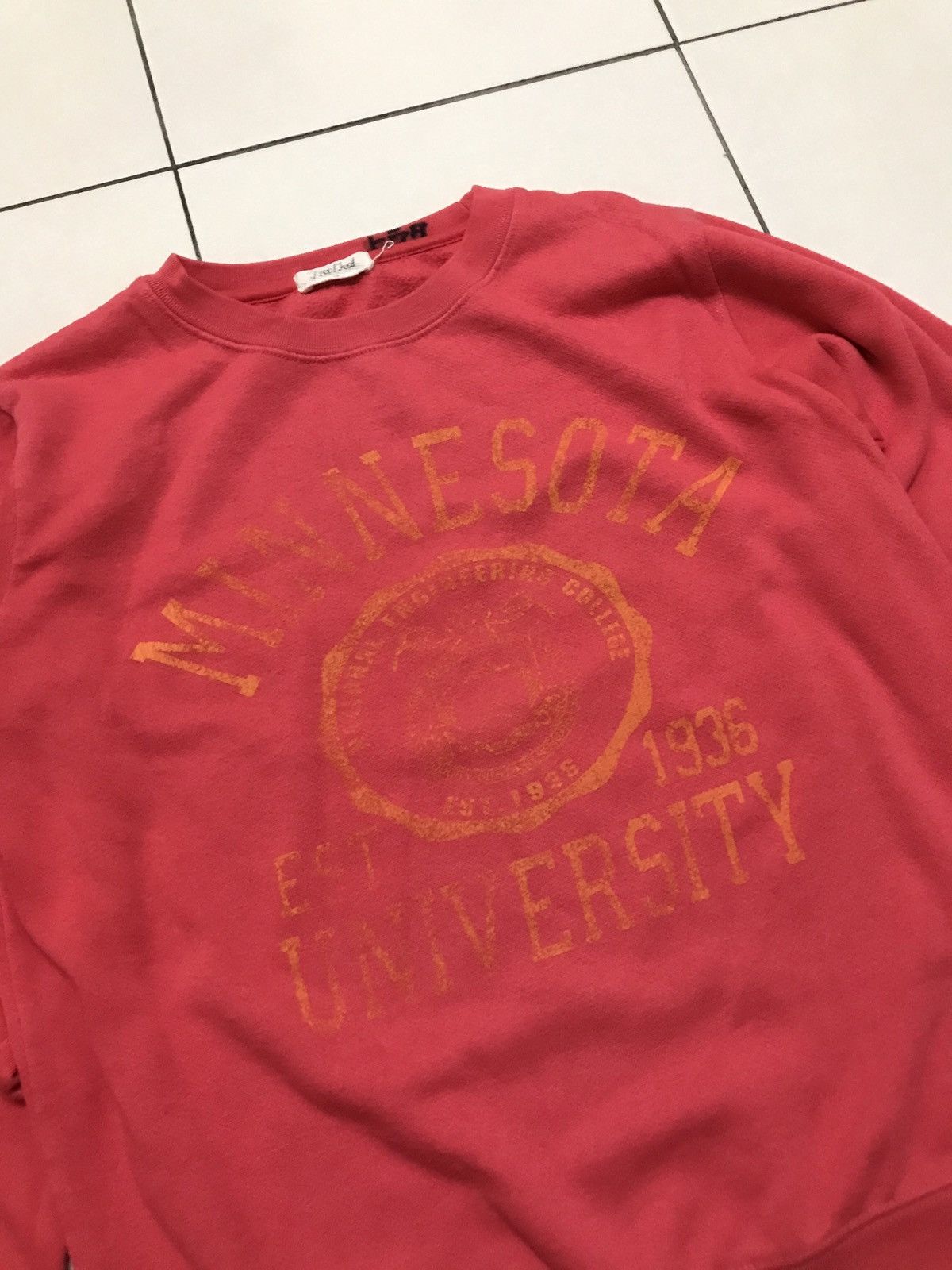 Vintage Vintage Minnesota University Sweatshirt Big Spellout Size US S / EU 44-46 / 1 - 2 Thumbnail