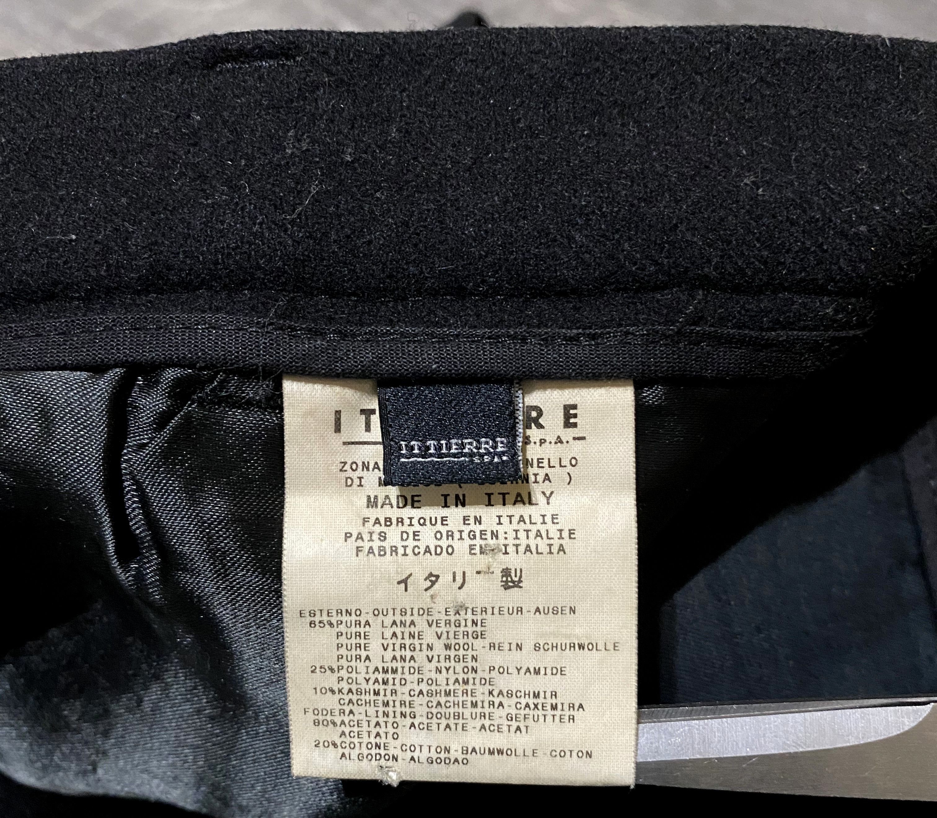 Other J's exte Wool Cashmere Black Multipocket Heavy Pant Trouser Size US 32 / EU 48 - 14 Thumbnail