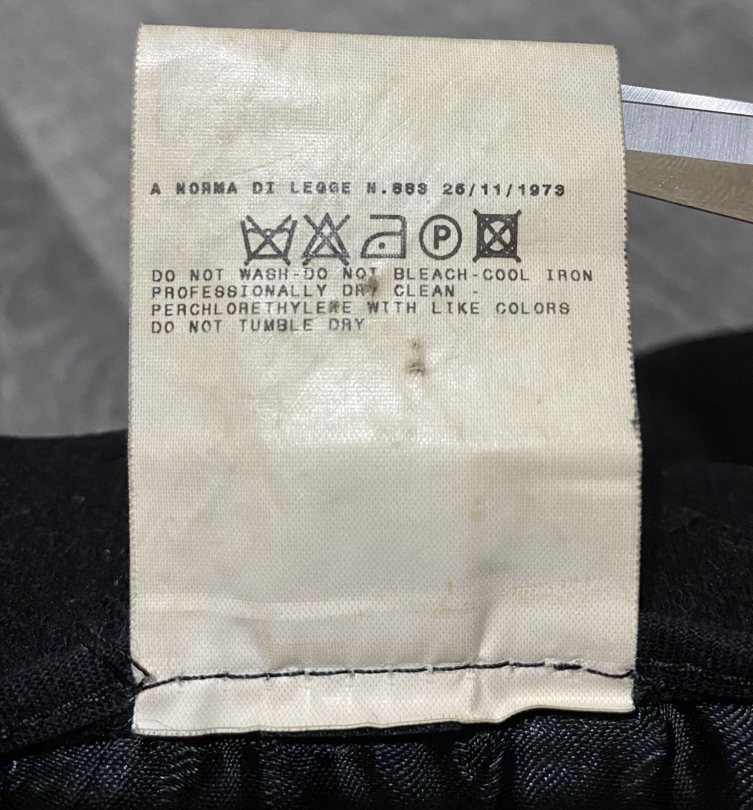Other J's exte Wool Cashmere Black Multipocket Heavy Pant Trouser Size US 32 / EU 48 - 16 Thumbnail