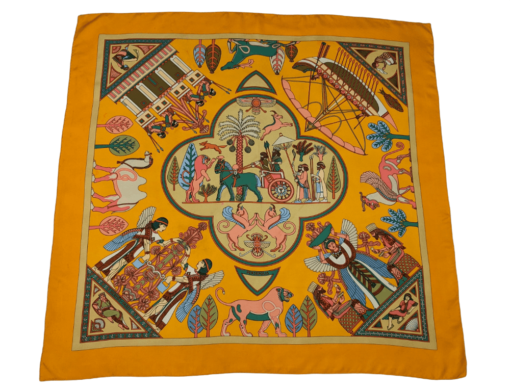 Hermes Hermes Persepolis by Sopniek Silk Scarf Size ONE SIZE - 1 Thumbnail