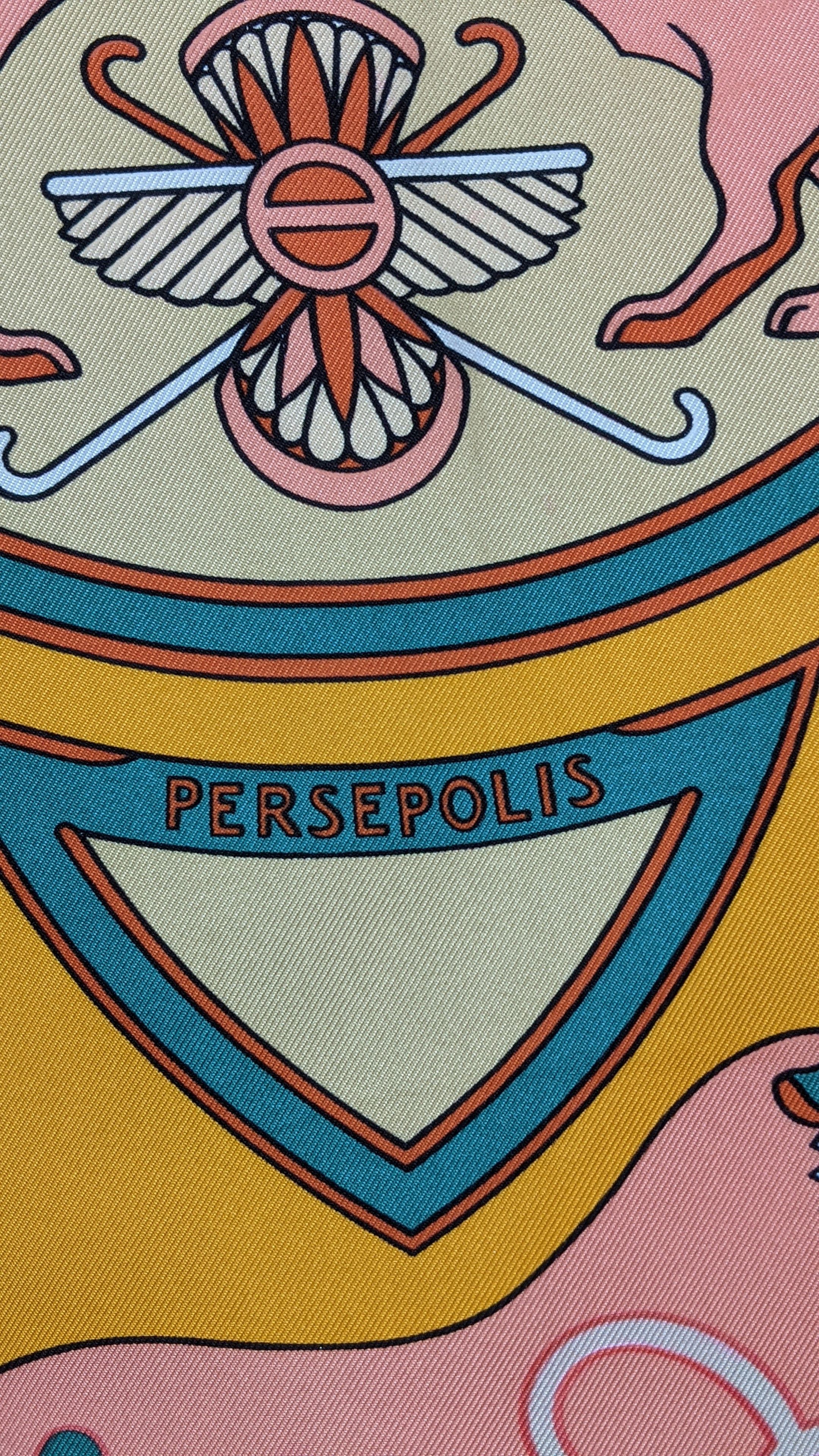 Hermes Hermes Persepolis by Sopniek Silk Scarf Size ONE SIZE - 4 Thumbnail