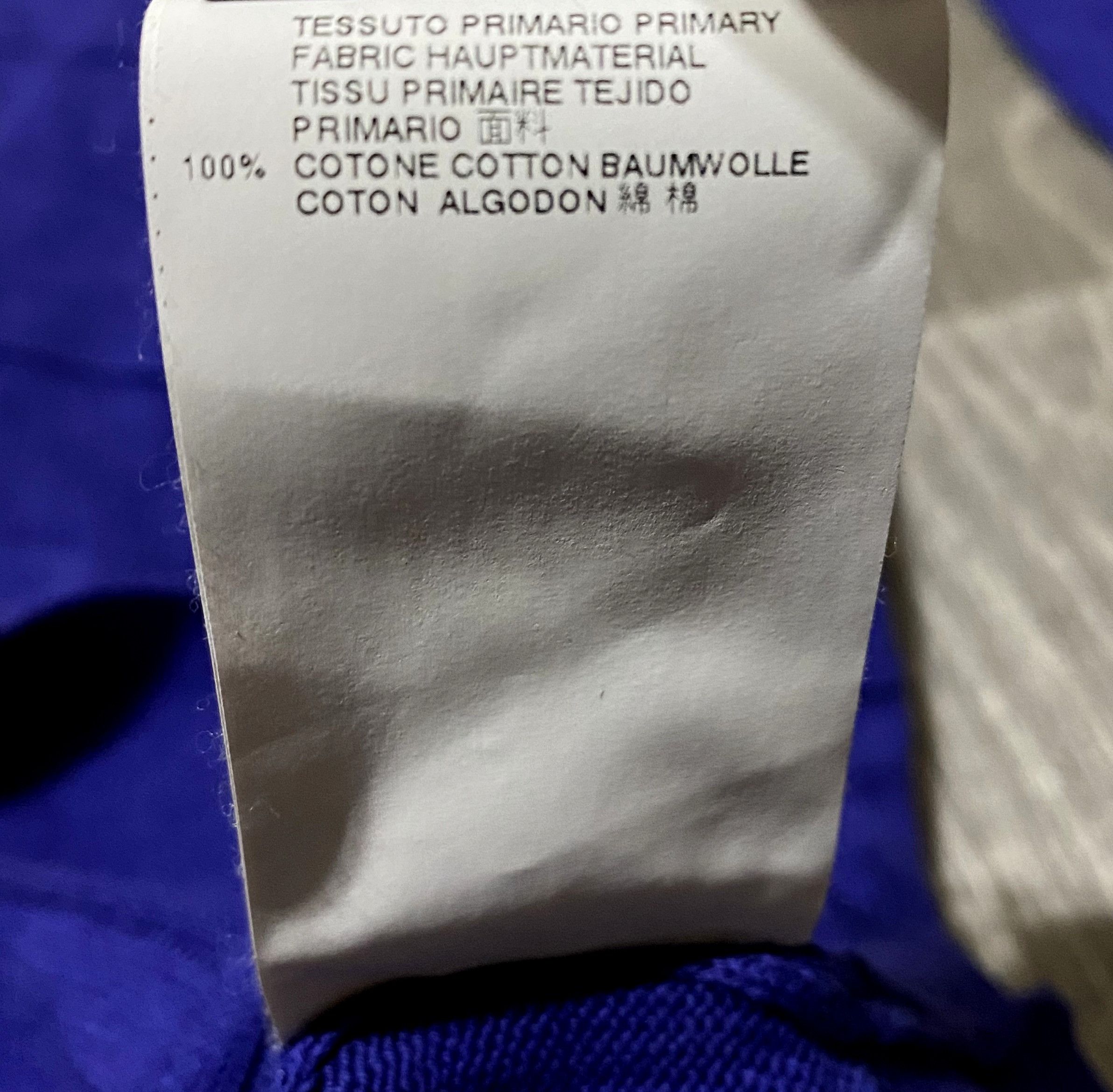 Marc Jacobs Marc Jacobs 3D stripe Effect Blue Cotton Sweater Size US S / EU 44-46 / 1 - 8 Thumbnail