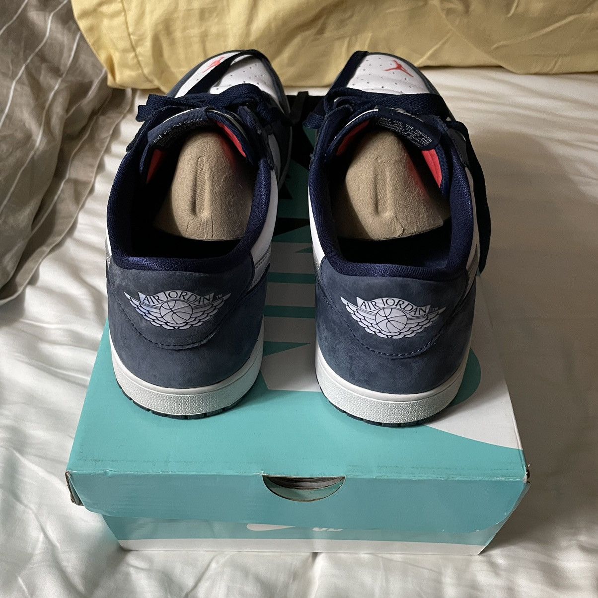 Jordan Brand × Nike Air Jordan 1 Low SB Midnight Navy Size US 11.5 / EU 44-45 - 4 Thumbnail