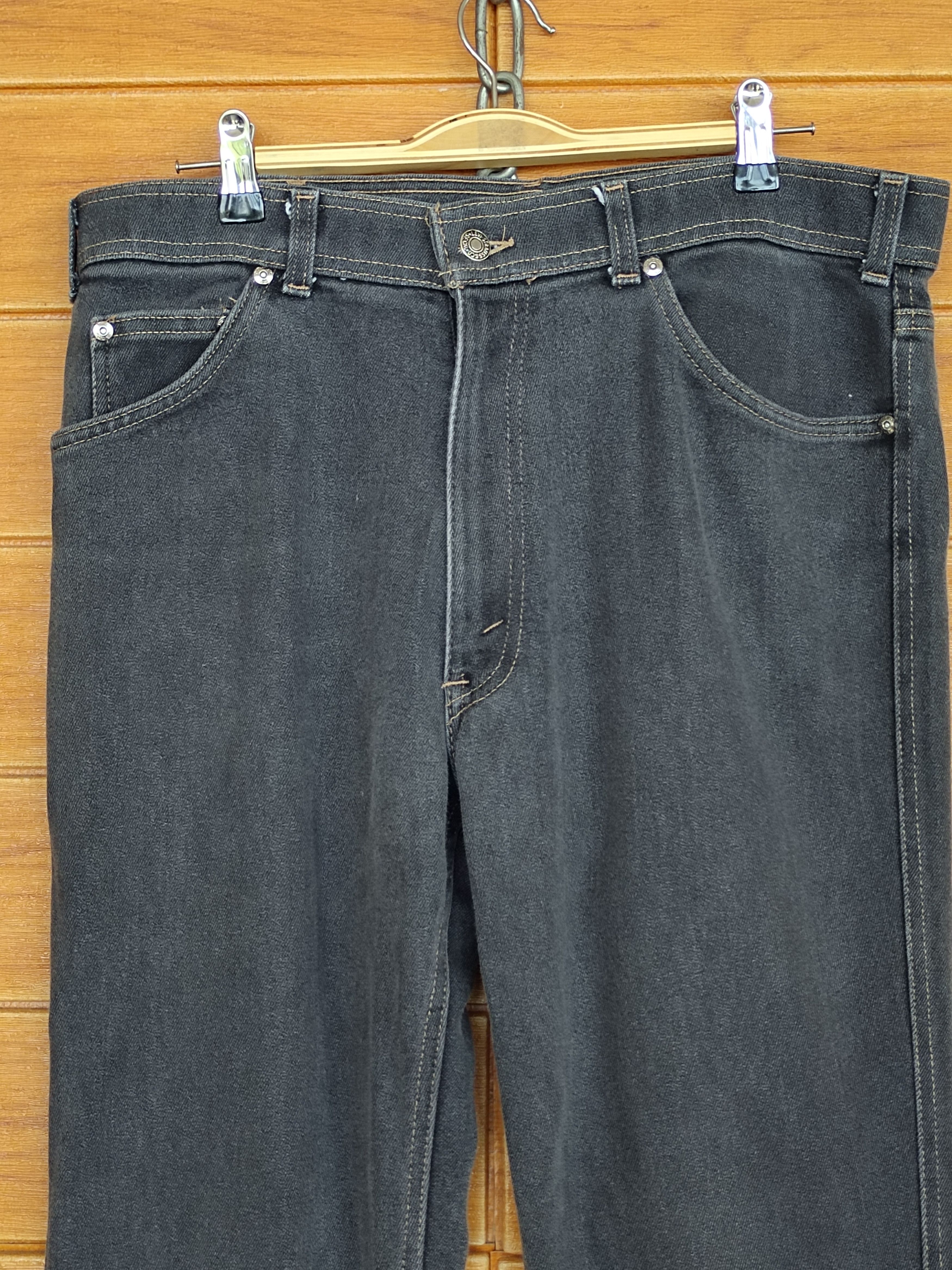 Levi's Vintage 80s Action Casuals By Levis Strauss Denim Pants Size US 34 / EU 50 - 2 Thumbnail