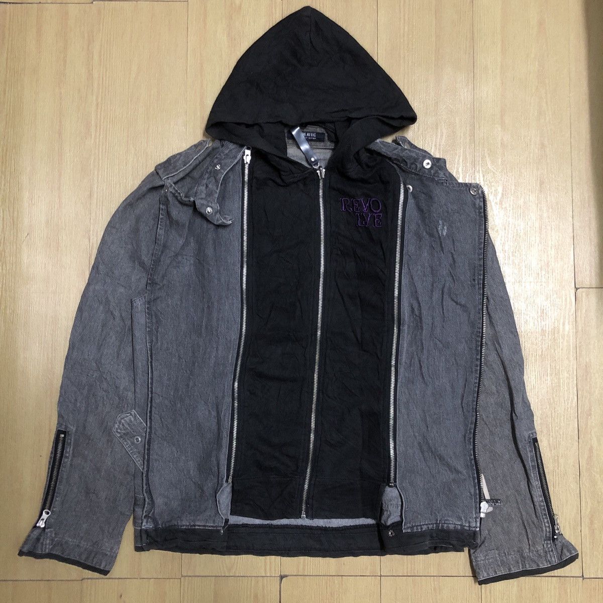 In The Attic Punk Bondage IN THE ATTIC Multi Zipper Jacket Size US L / EU 52-54 / 3 - 3 Thumbnail