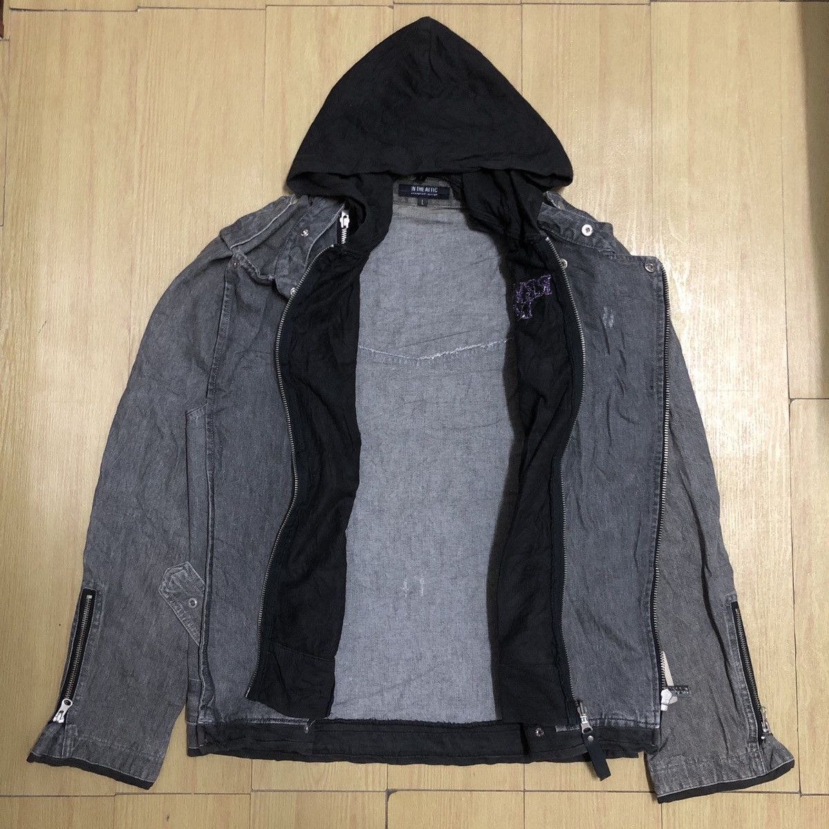 In The Attic Punk Bondage IN THE ATTIC Multi Zipper Jacket Size US L / EU 52-54 / 3 - 4 Thumbnail