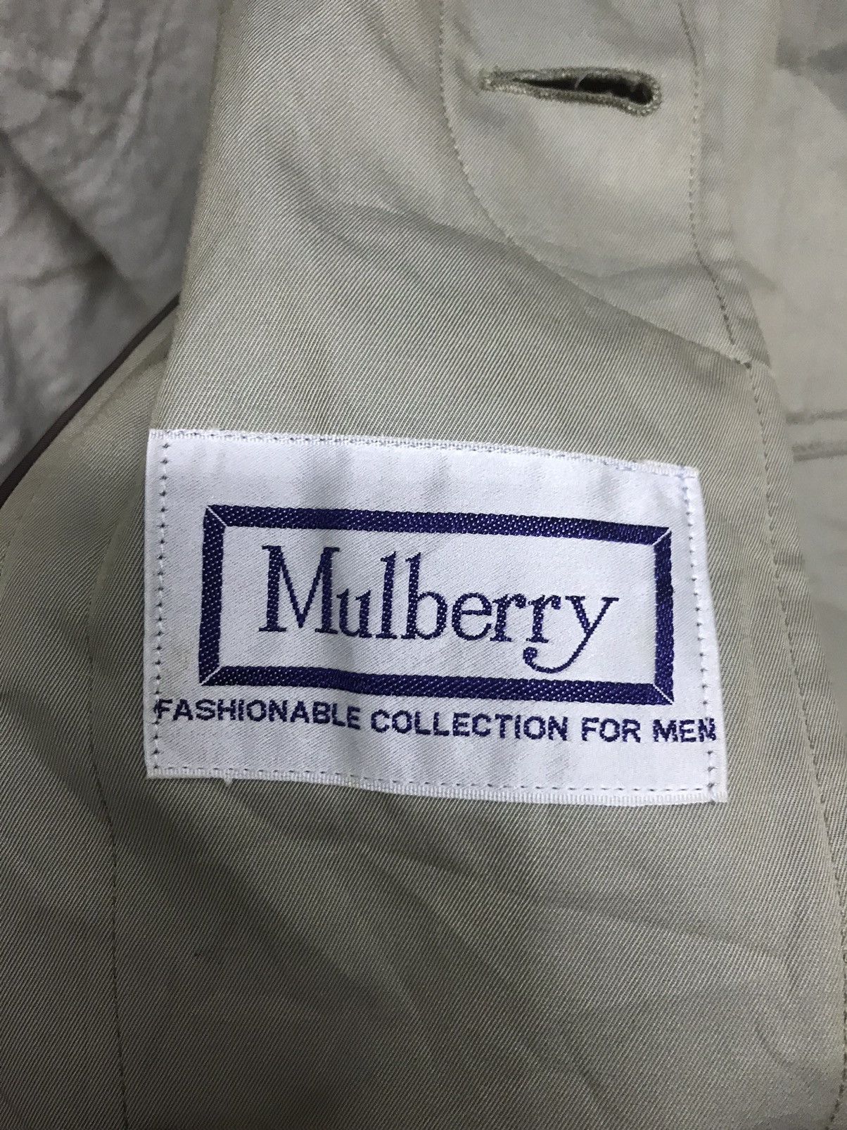 Japanese Brand MULBERRY LONG COAT FULL BUTTON Size US M / EU 48-50 / 2 - 8 Thumbnail