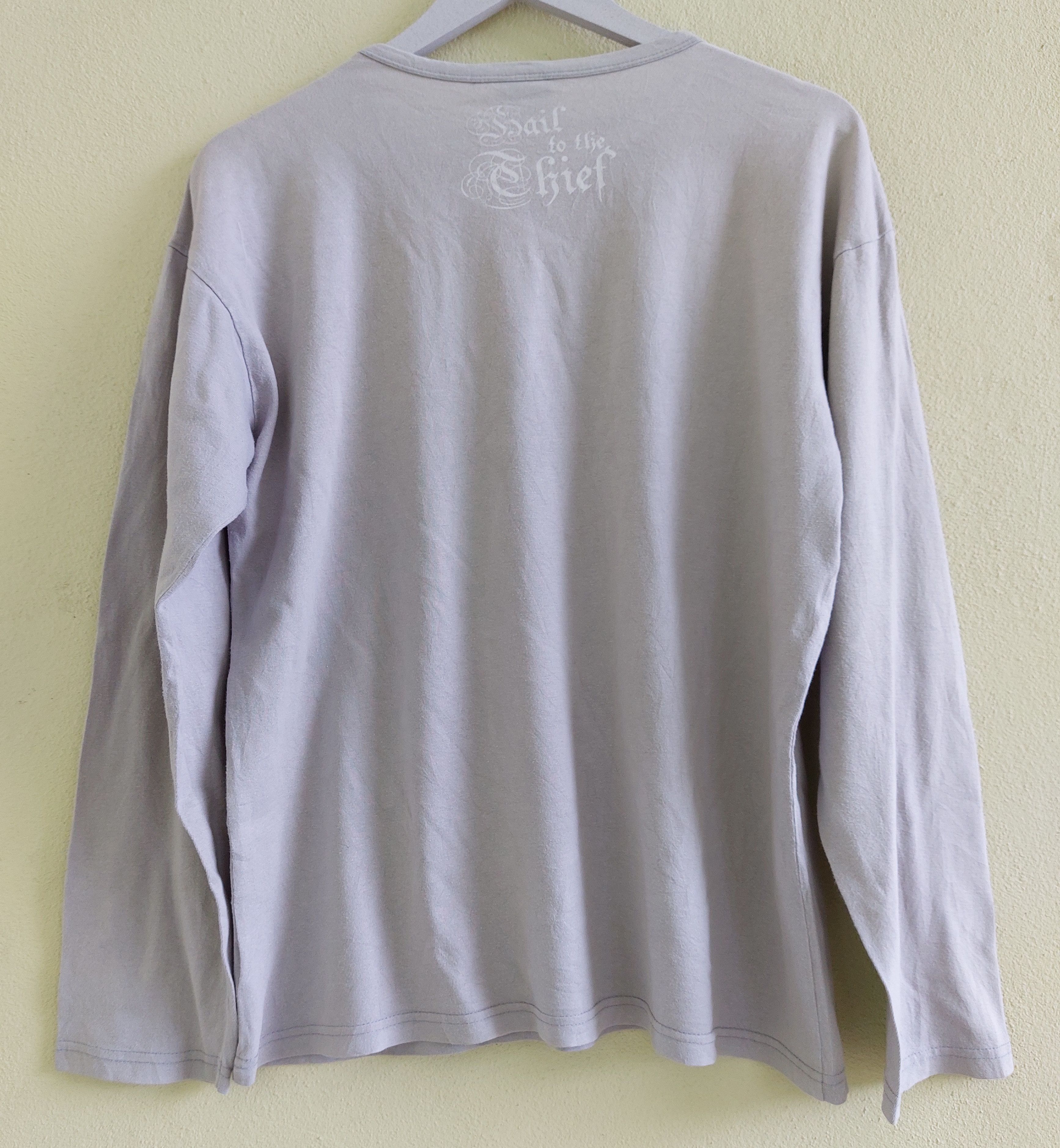Band Tees Vtg RADIOHEAD HAIL TO THE THIEF long sleeve tee by WASTE Size US M / EU 48-50 / 2 - 11 Thumbnail