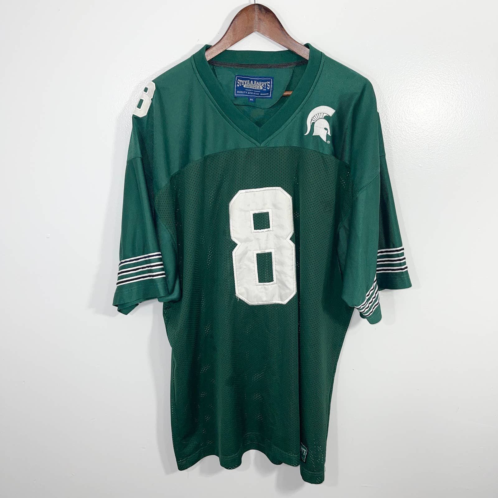 Steve And Barrys VINTAGE 2000s Y2K Michigan State University Jersey ...