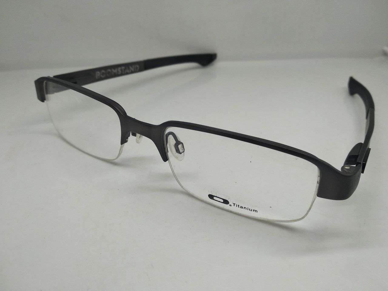 Oakley MOD ICONIC OAKLEY BOOMSTAND TITANIUM EYEGLASSES Size ONE SIZE - 6 Thumbnail