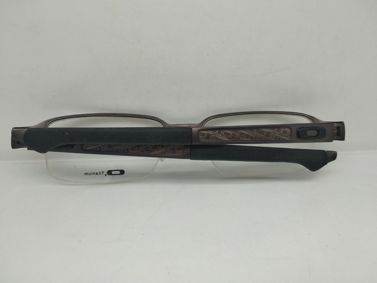 Oakley MOD ICONIC OAKLEY BOOMSTAND TITANIUM EYEGLASSES Size ONE SIZE - 2 Thumbnail