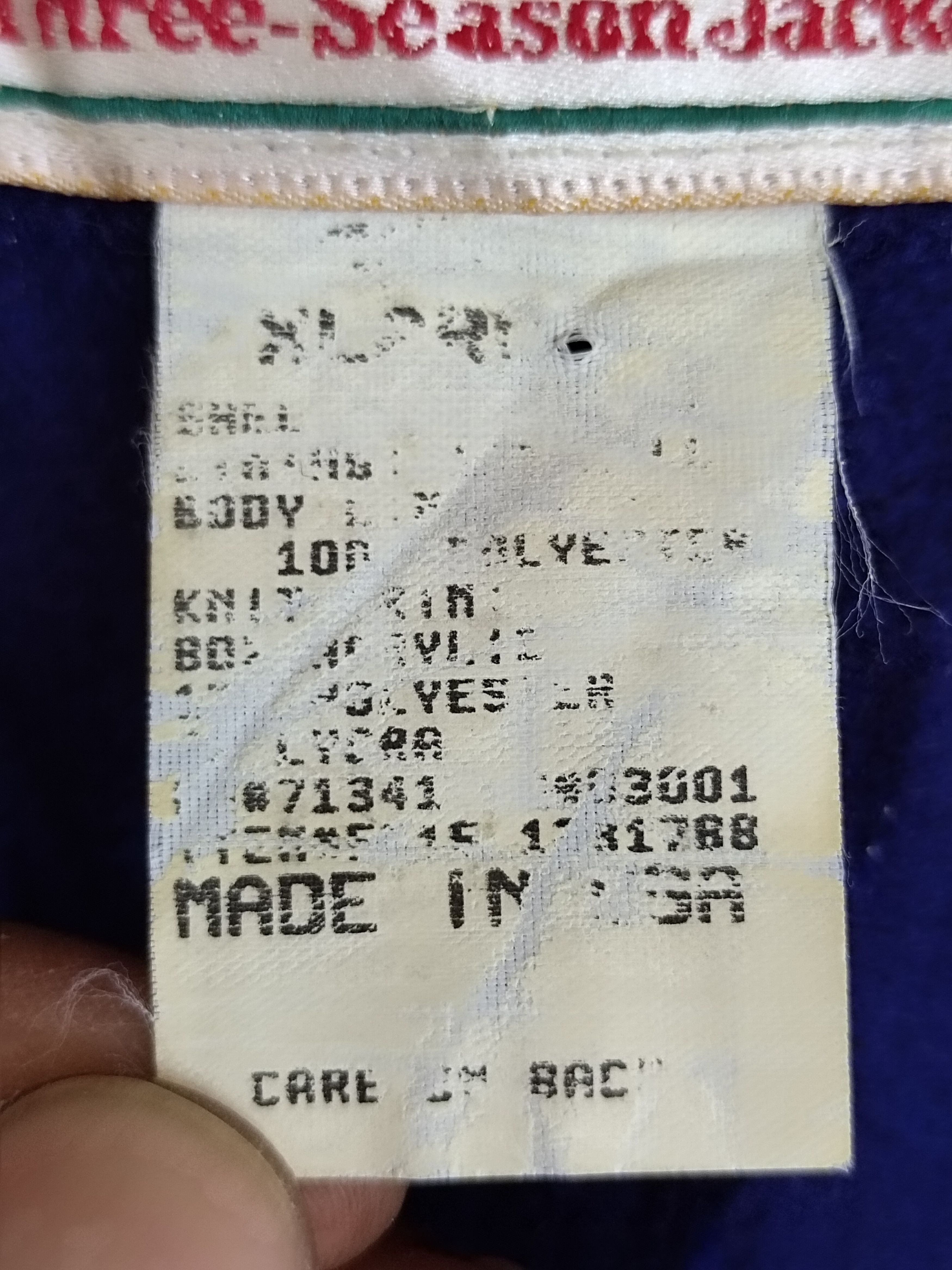 L.L. Bean Vintage LL Bean Made In Usa Fleece Lined Jacket Size US XL / EU 56 / 4 - 13 Thumbnail