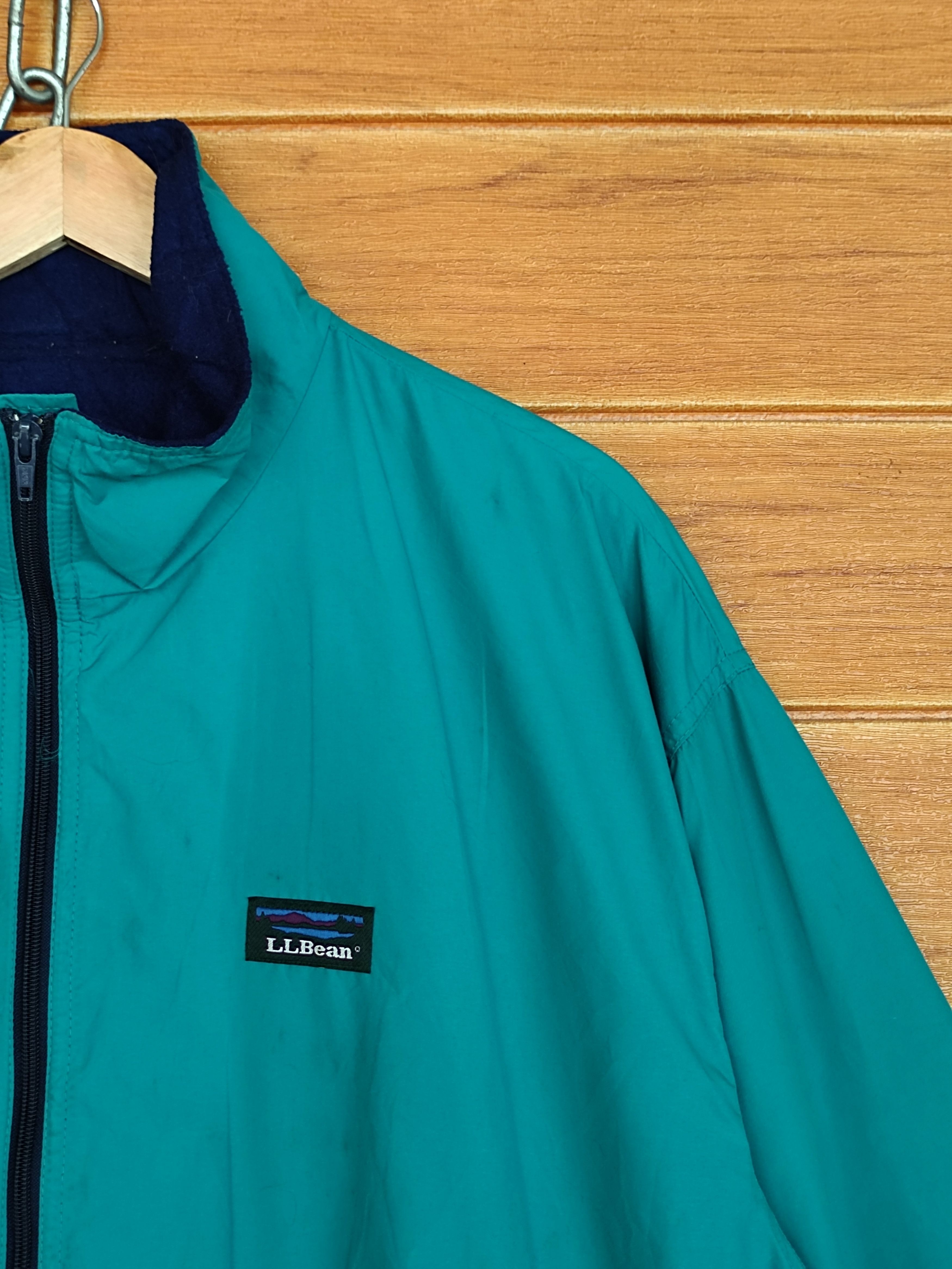 L.L. Bean Vintage LL Bean Made In Usa Fleece Lined Jacket Size US XL / EU 56 / 4 - 3 Thumbnail
