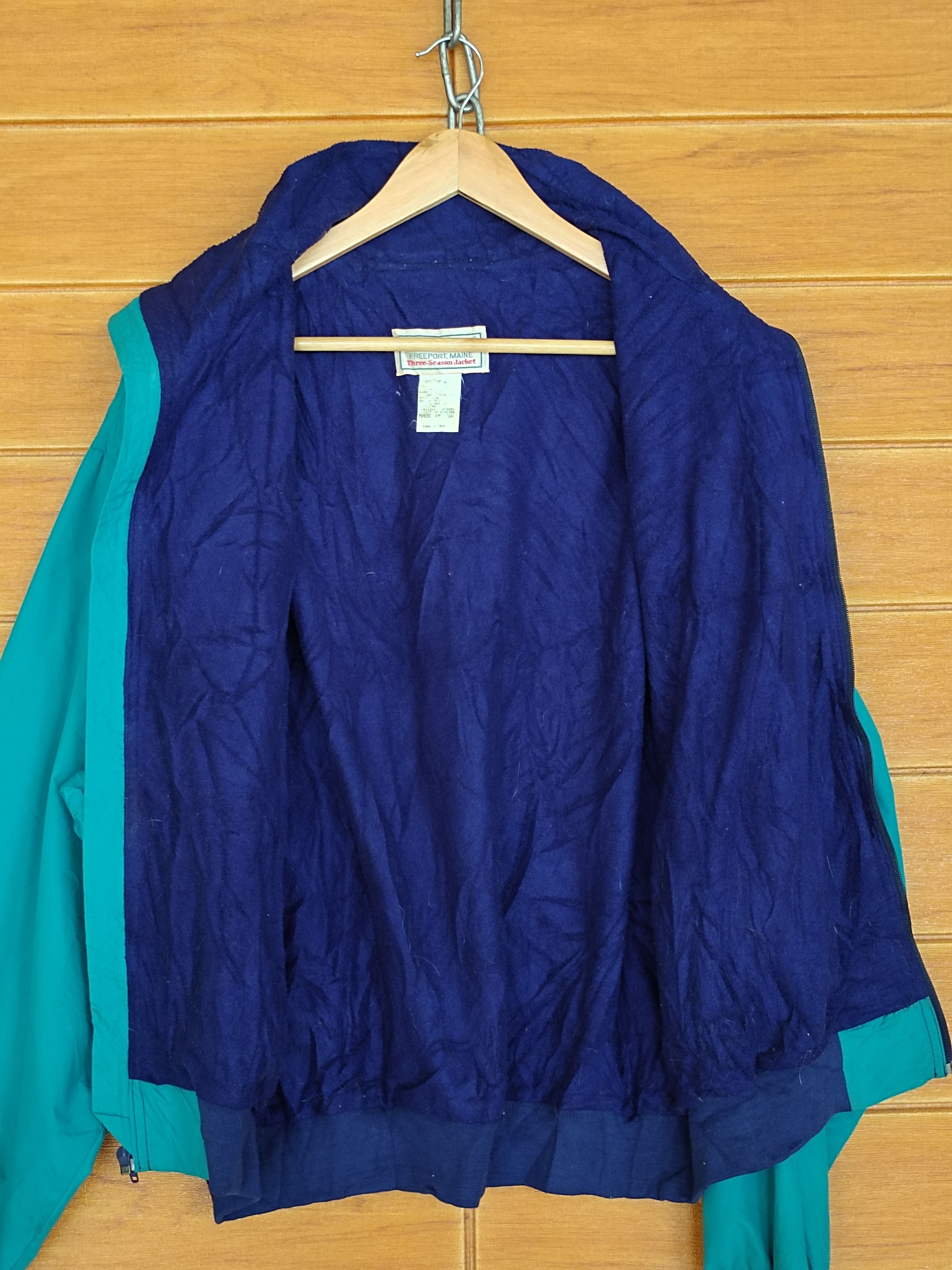 L.L. Bean Vintage LL Bean Made In Usa Fleece Lined Jacket Size US XL / EU 56 / 4 - 10 Thumbnail