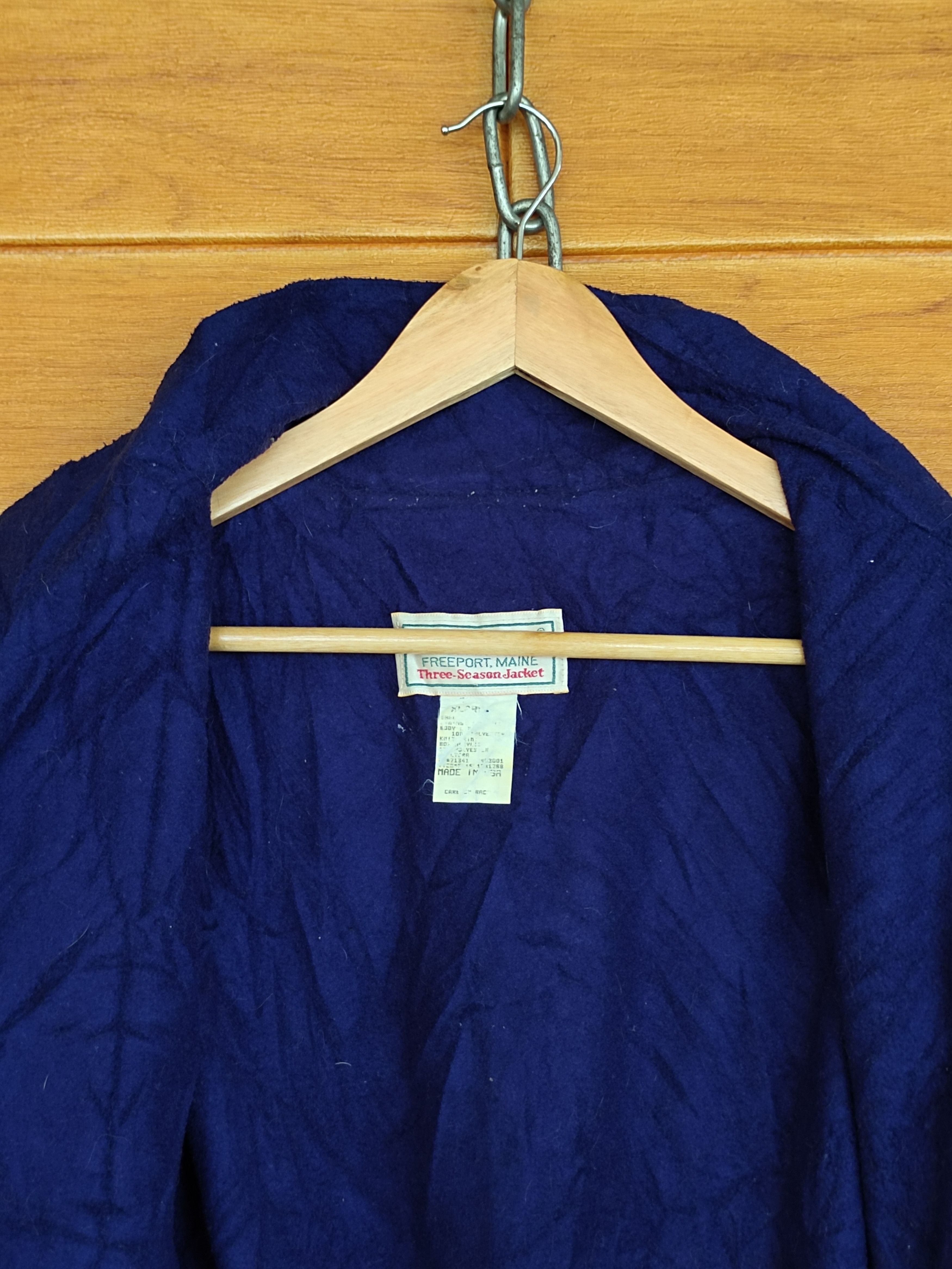 L.L. Bean Vintage LL Bean Made In Usa Fleece Lined Jacket Size US XL / EU 56 / 4 - 11 Thumbnail