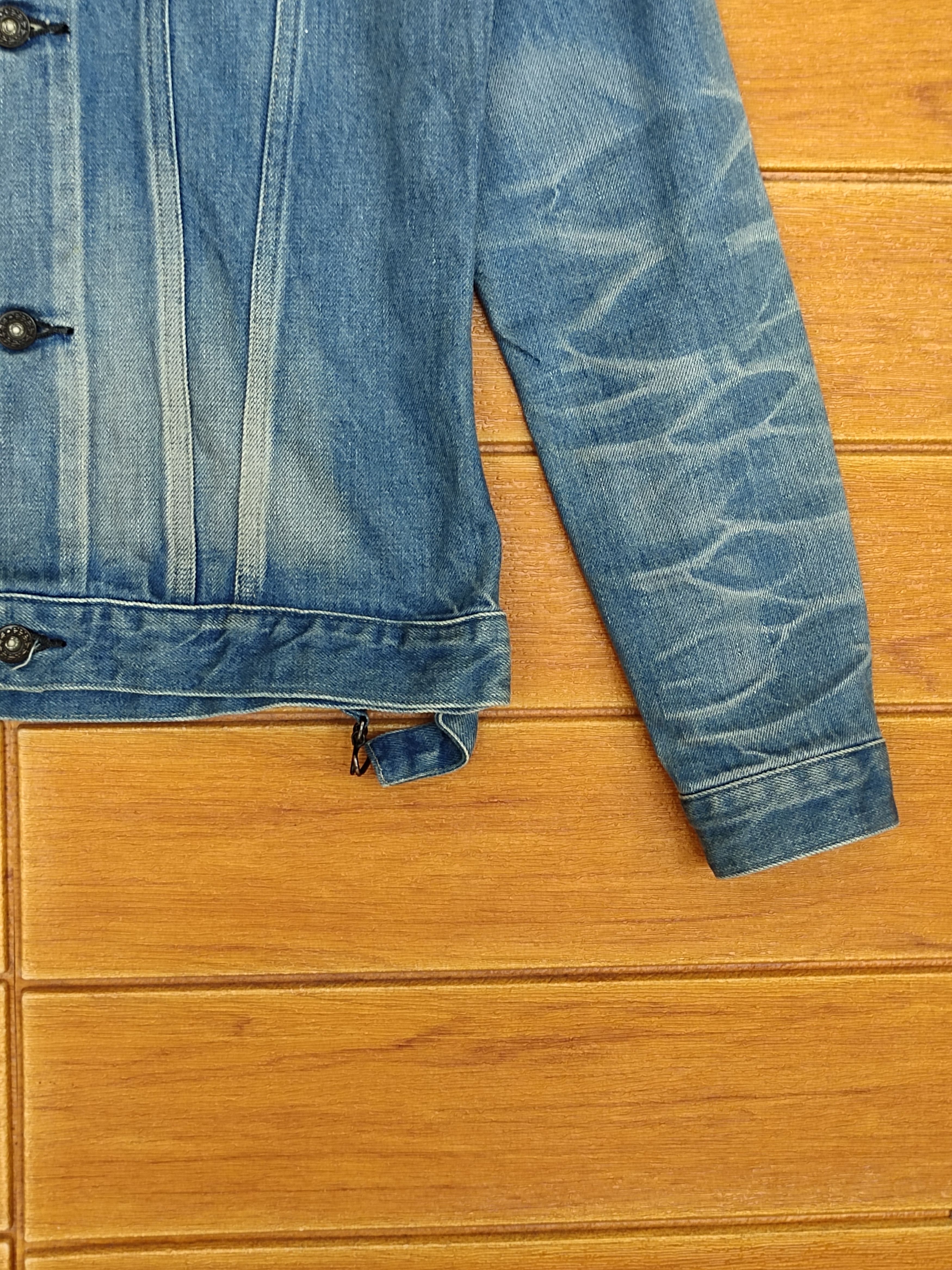 KURO Kuro X Edifice Made In Japan Denim Jacket Size US S / EU 44-46 / 1 - 4 Thumbnail