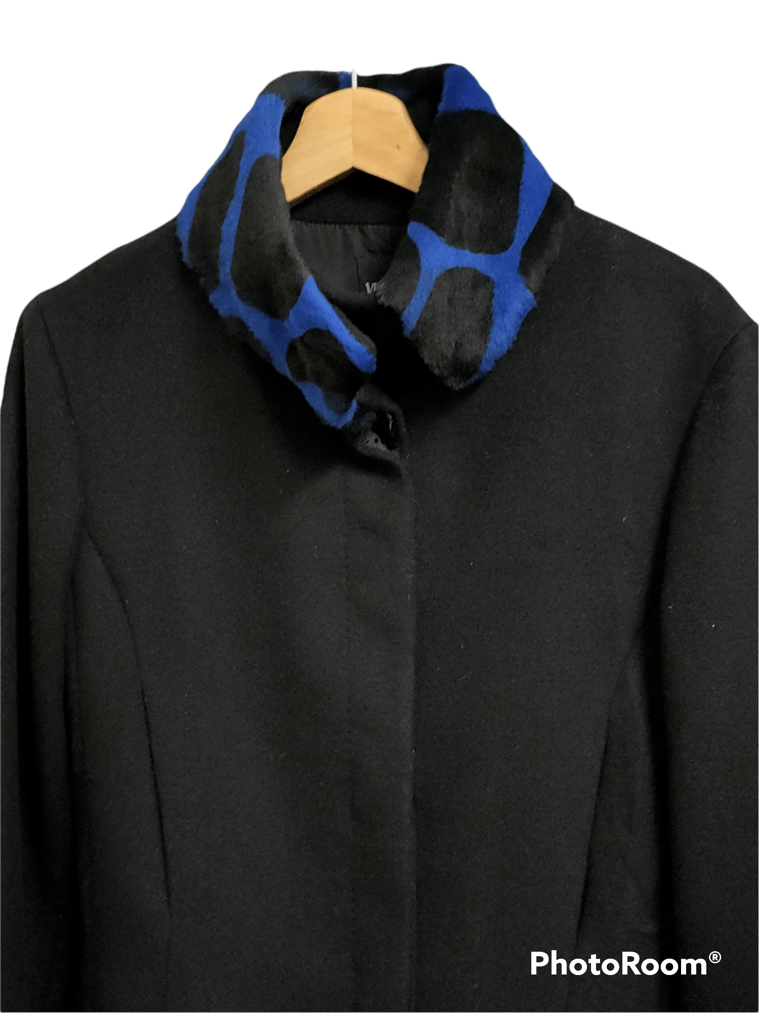 Versus Versace Versus Versace black wool button up jacket rare Italy 🔥 Size US M / EU 48-50 / 2 - 2 Thumbnail