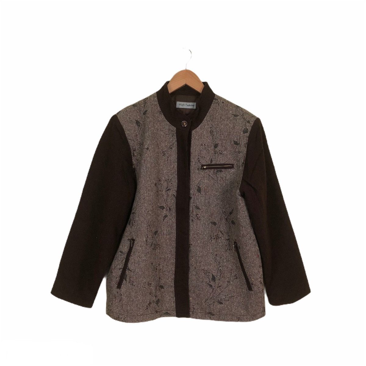 Japanese Brand Full Button Casual Jacket High Fashion Japanese Brand Size US L / EU 52-54 / 3 - 1 Thumbnail