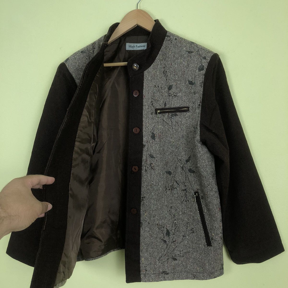 Japanese Brand Full Button Casual Jacket High Fashion Japanese Brand Size US L / EU 52-54 / 3 - 8 Thumbnail