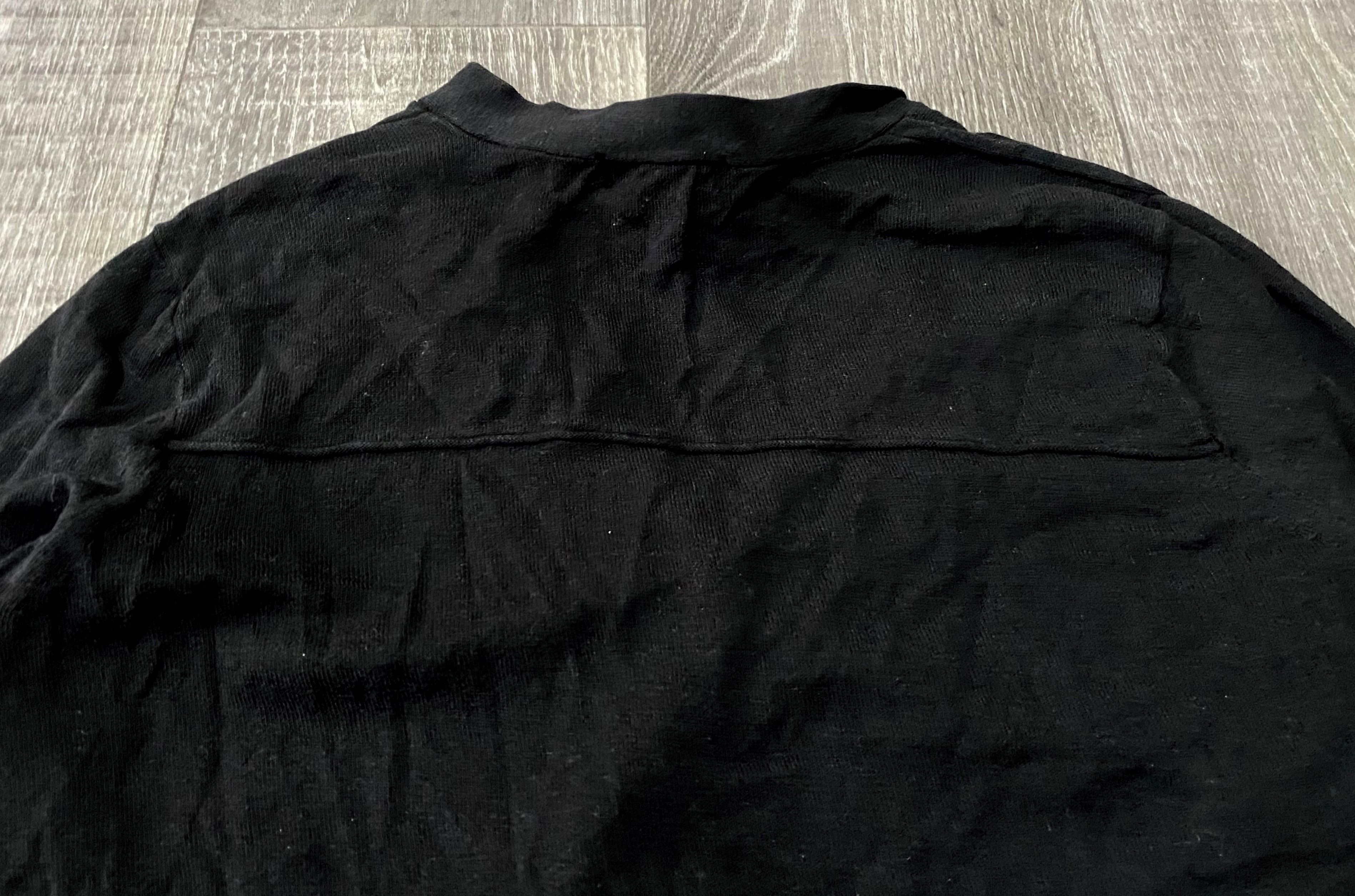 Jil Sander × Uniqlo Jil Sander Uniqlo Black Silk Cotton Button Cardigan Sweater Size US XS / EU 42 / 0 - 4 Thumbnail