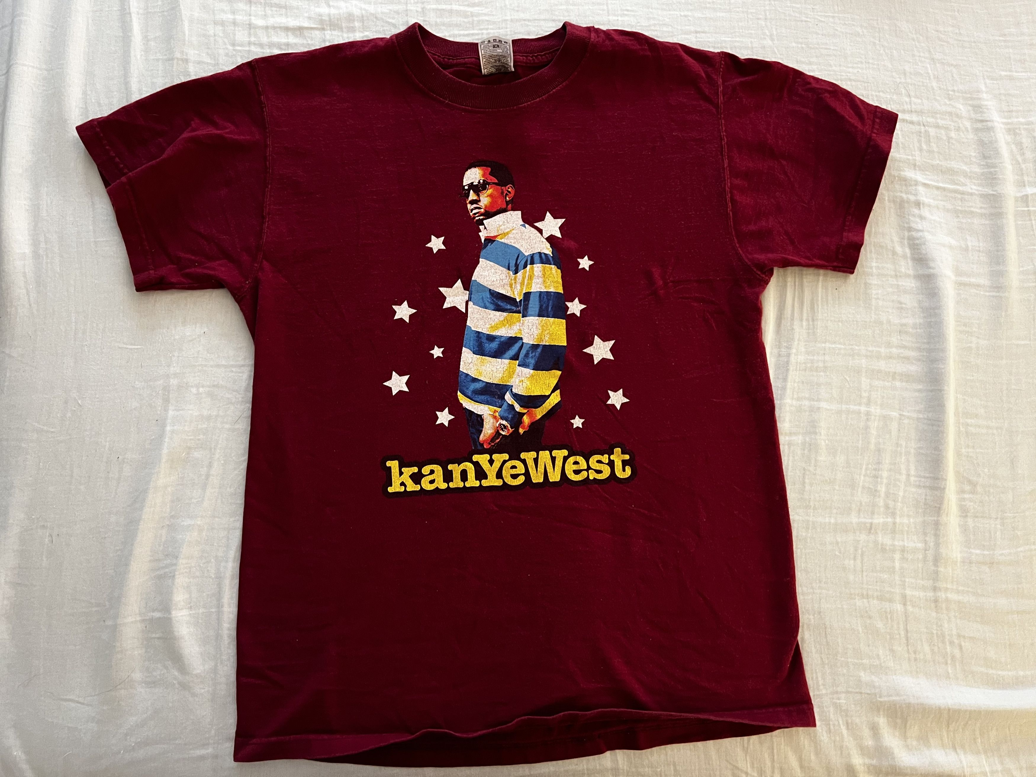 00’s Kanye West School Sprit Tour Tee Vintage 2004 Kanye West School Spirit Tour T Shirt Size