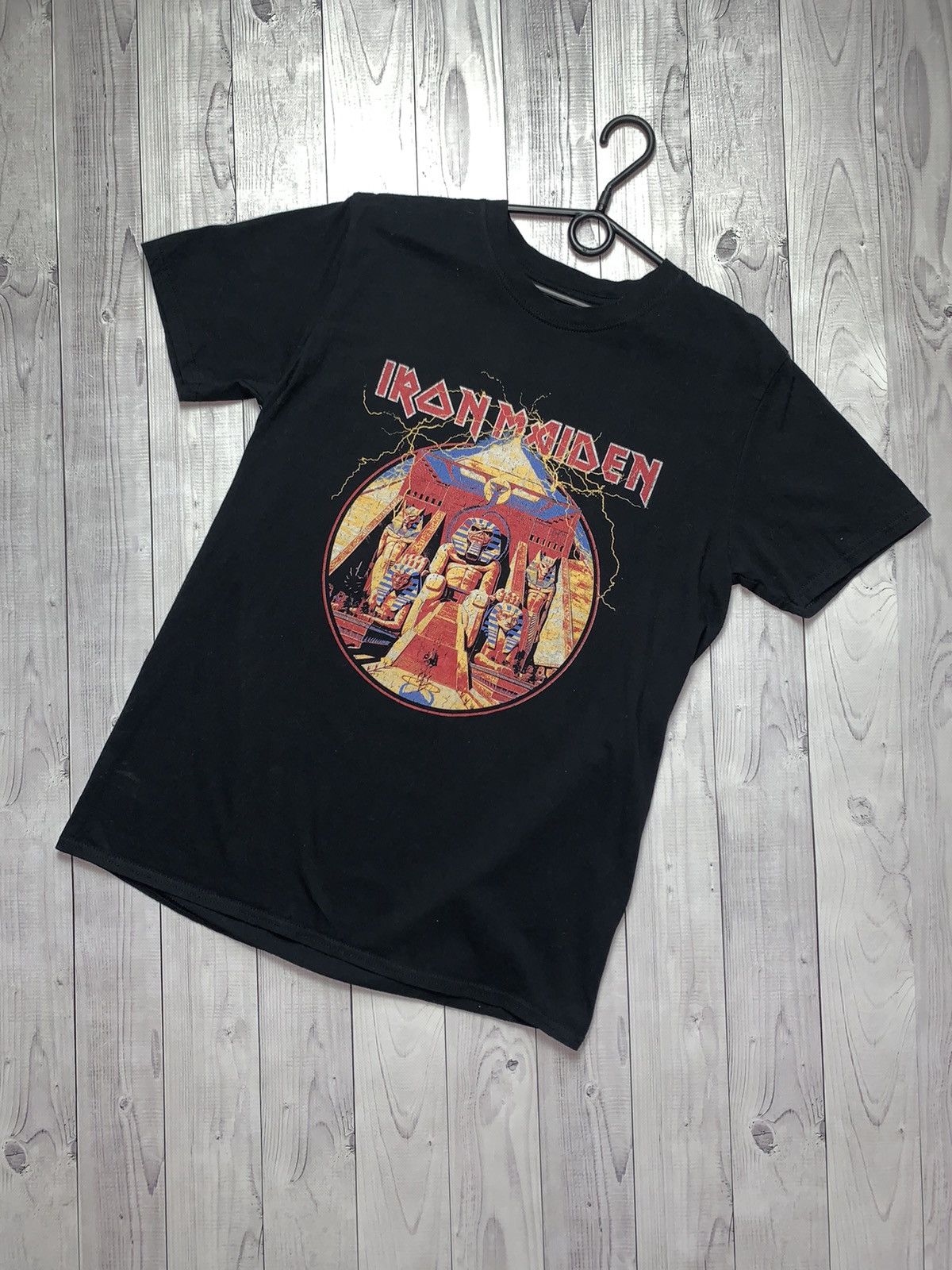 Vintage Vintage tee Iron Maiden pharaoh size M/L | Grailed