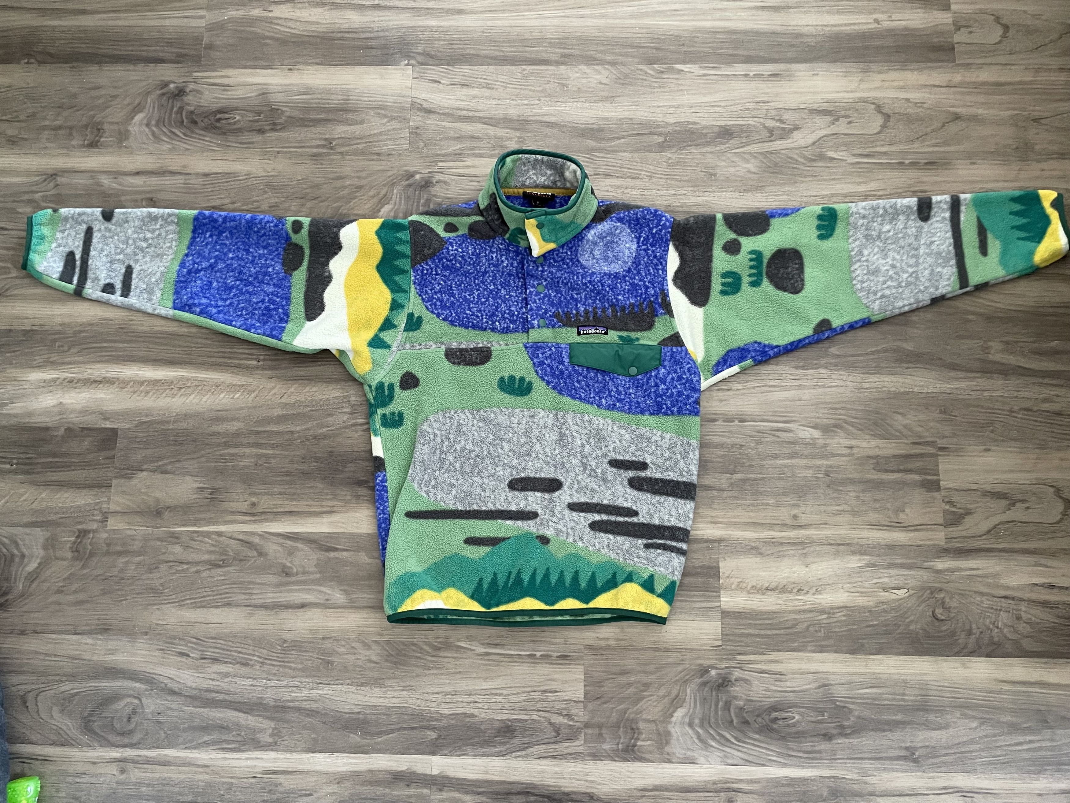 Patagonia 2016 Hi-Country Synchilla (Rare) Size US S / EU 44-46 / 1 - 3 Thumbnail