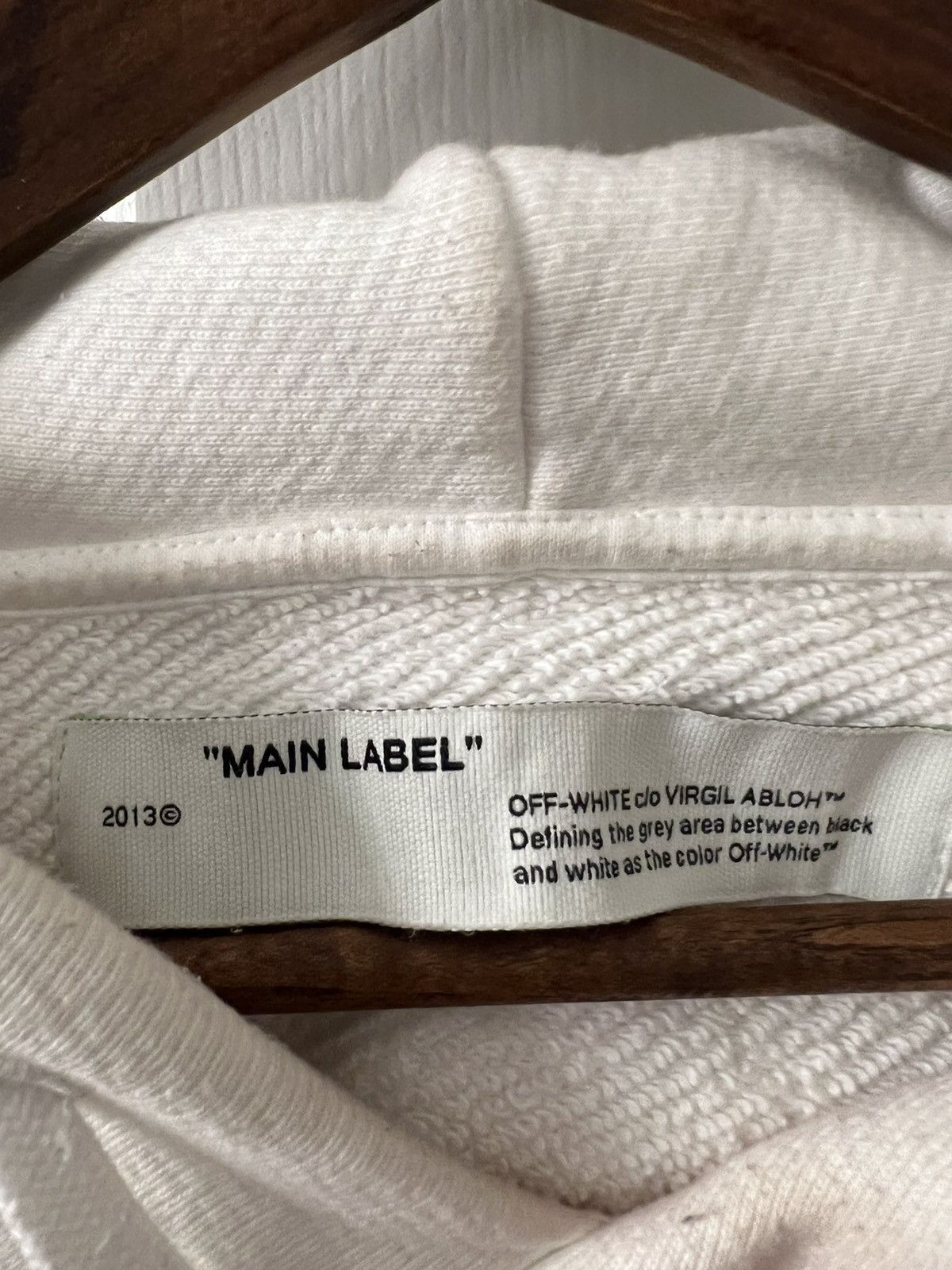 Off-White OFF-white hoodie 2013 Size US L / EU 52-54 / 3 - 3 Thumbnail