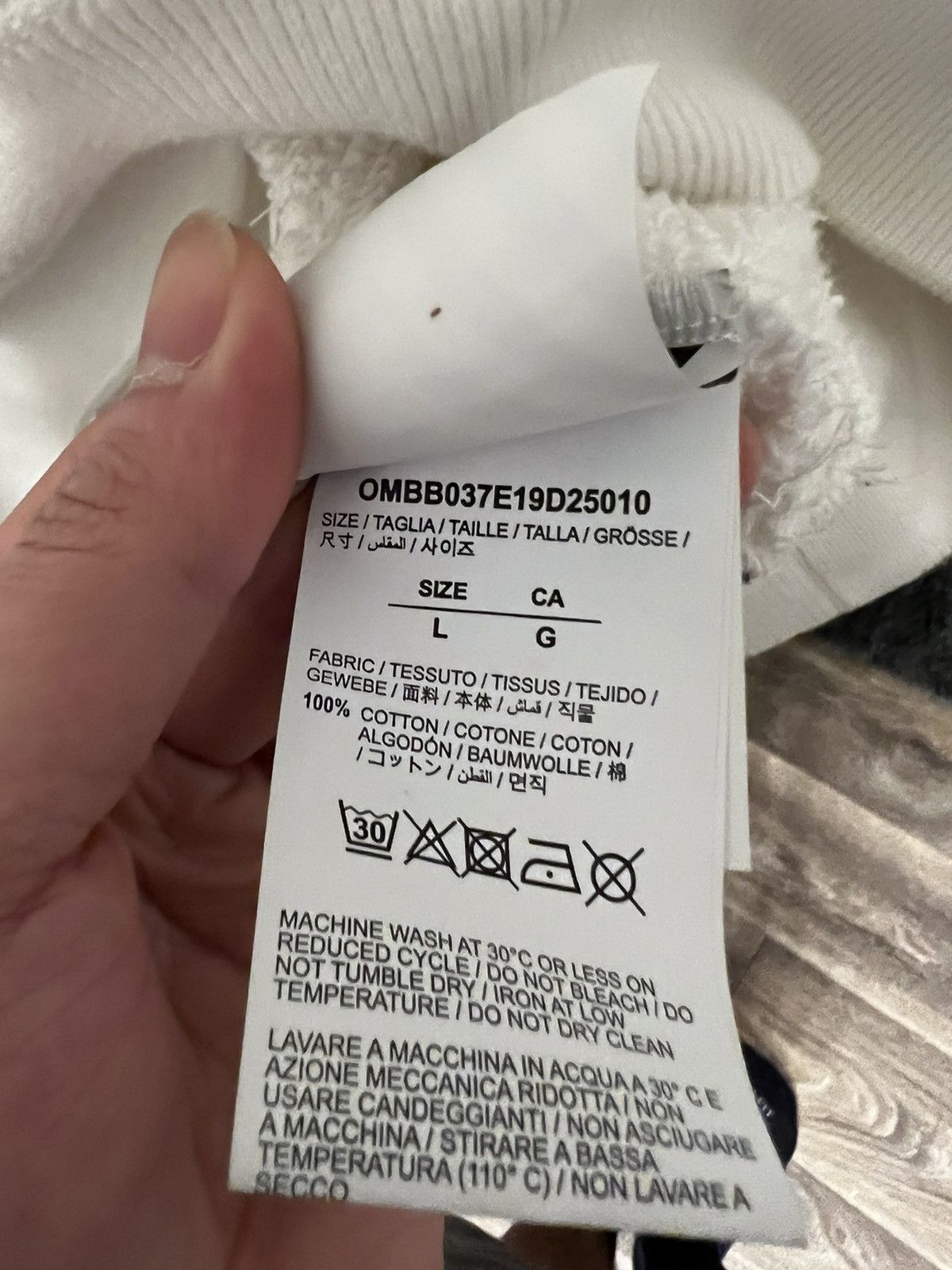 Off-White OFF-white hoodie 2013 Size US L / EU 52-54 / 3 - 5 Thumbnail