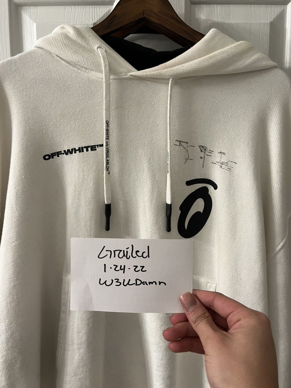 Off White OFF white hoodie 2013 Grailed