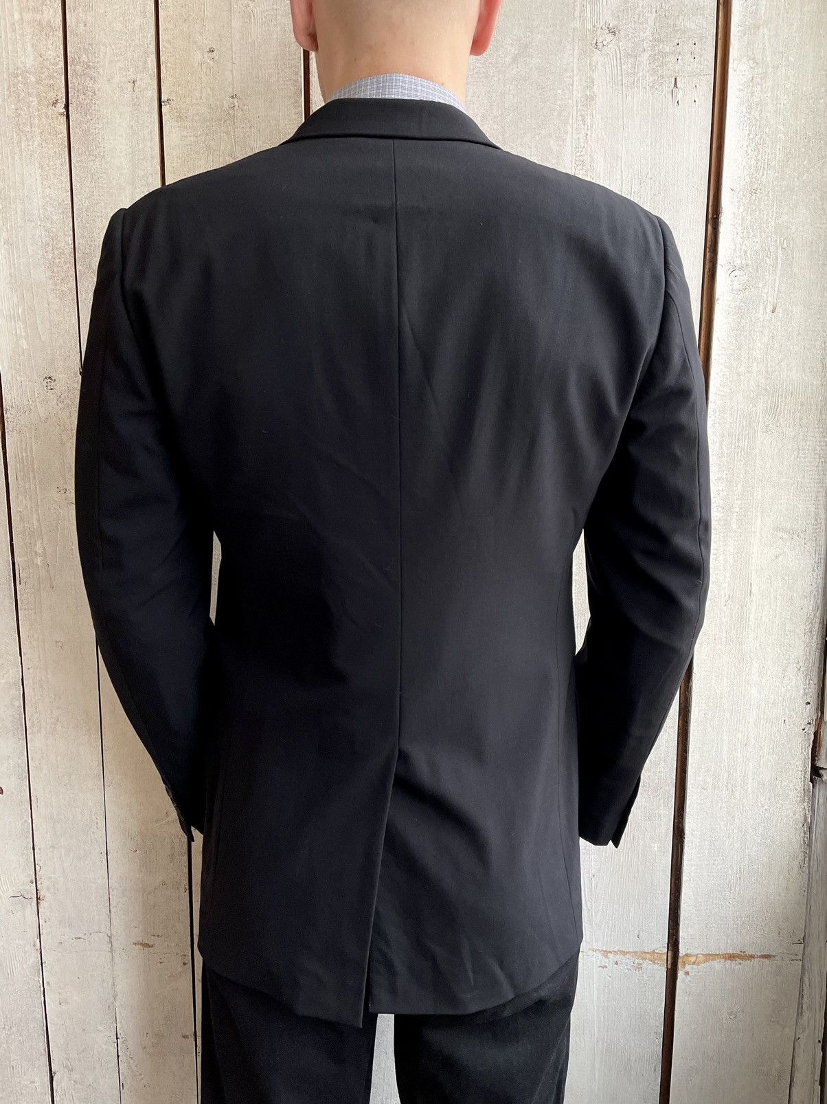 Prada Prada Milano Black Wool Blazer Jacket Made in Italy Size 50R - 10 Thumbnail