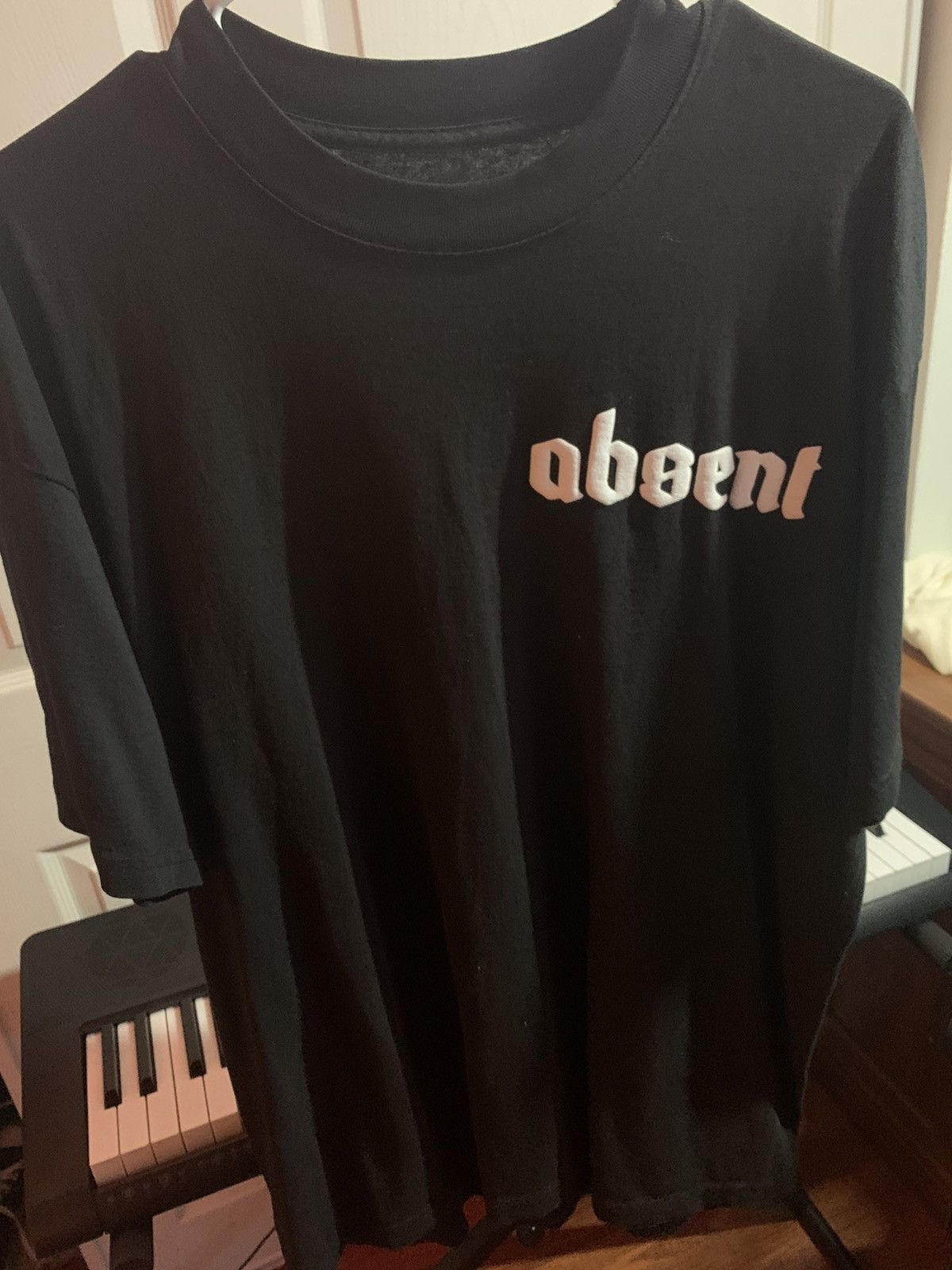 Absent absent usa black basic tee | Grailed
