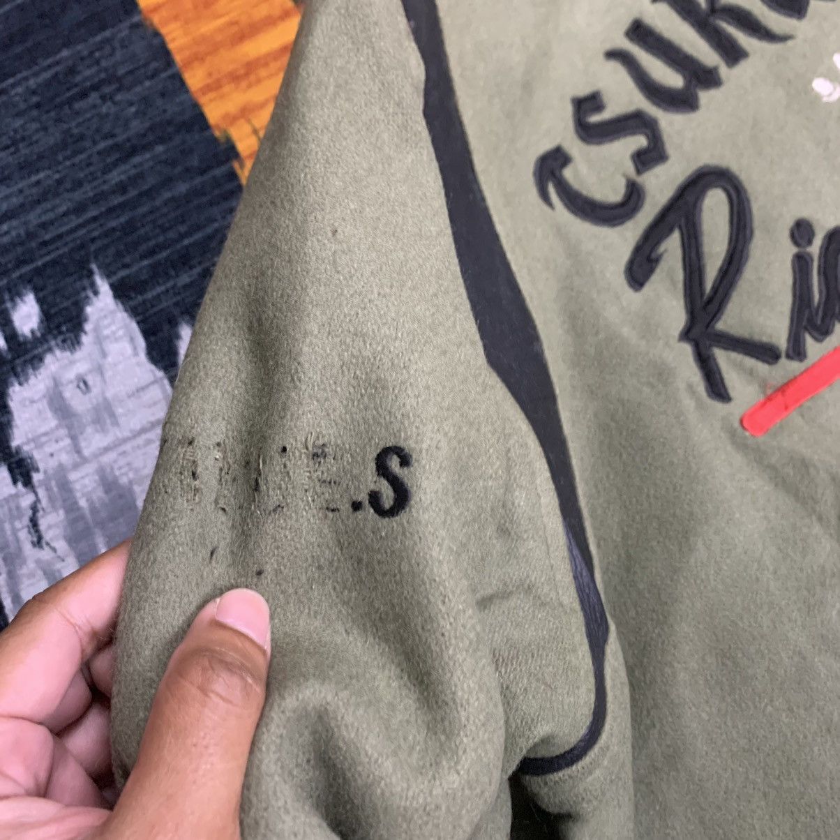 Japanese Brand 🔥NN14🔥Horsy art TSURUMAKI wool varsity jackets Size US L / EU 52-54 / 3 - 6 Thumbnail
