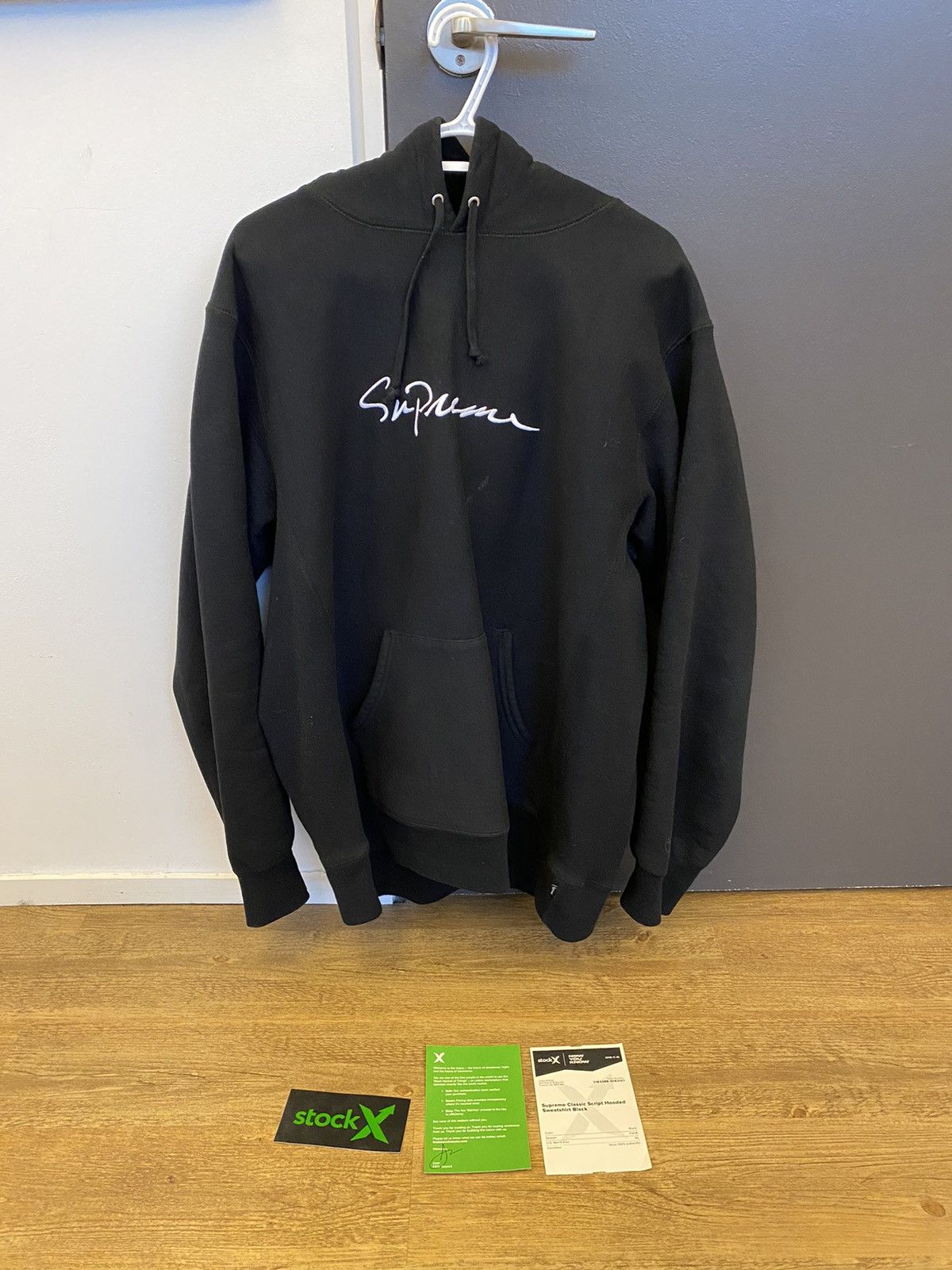 Supreme Classic Script Hoodie | Grailed