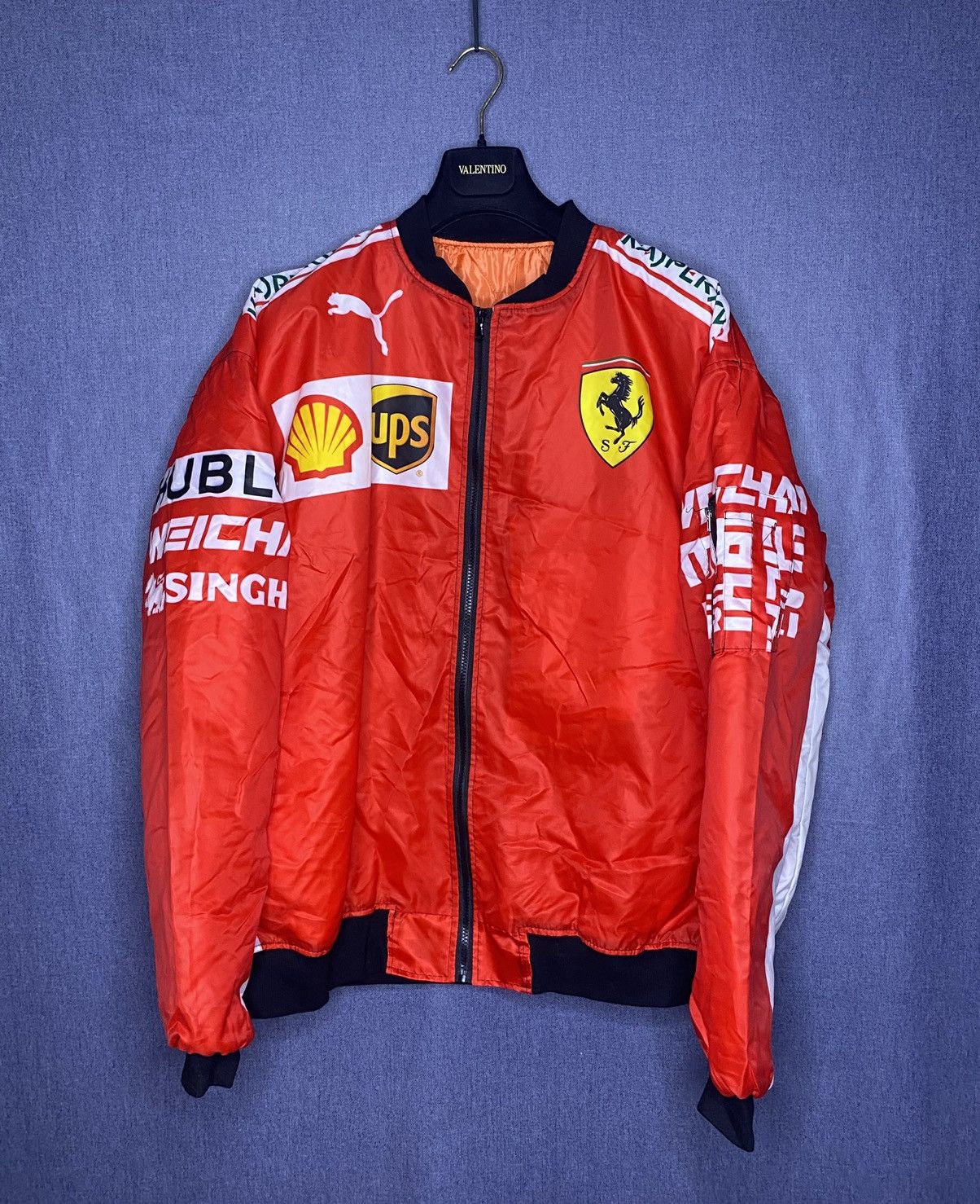 Ferrari × Formula 1 Ferrari shell puma racing bomber jacket size XL Size US XL / EU 56 / 4 - 1 Thumbnail