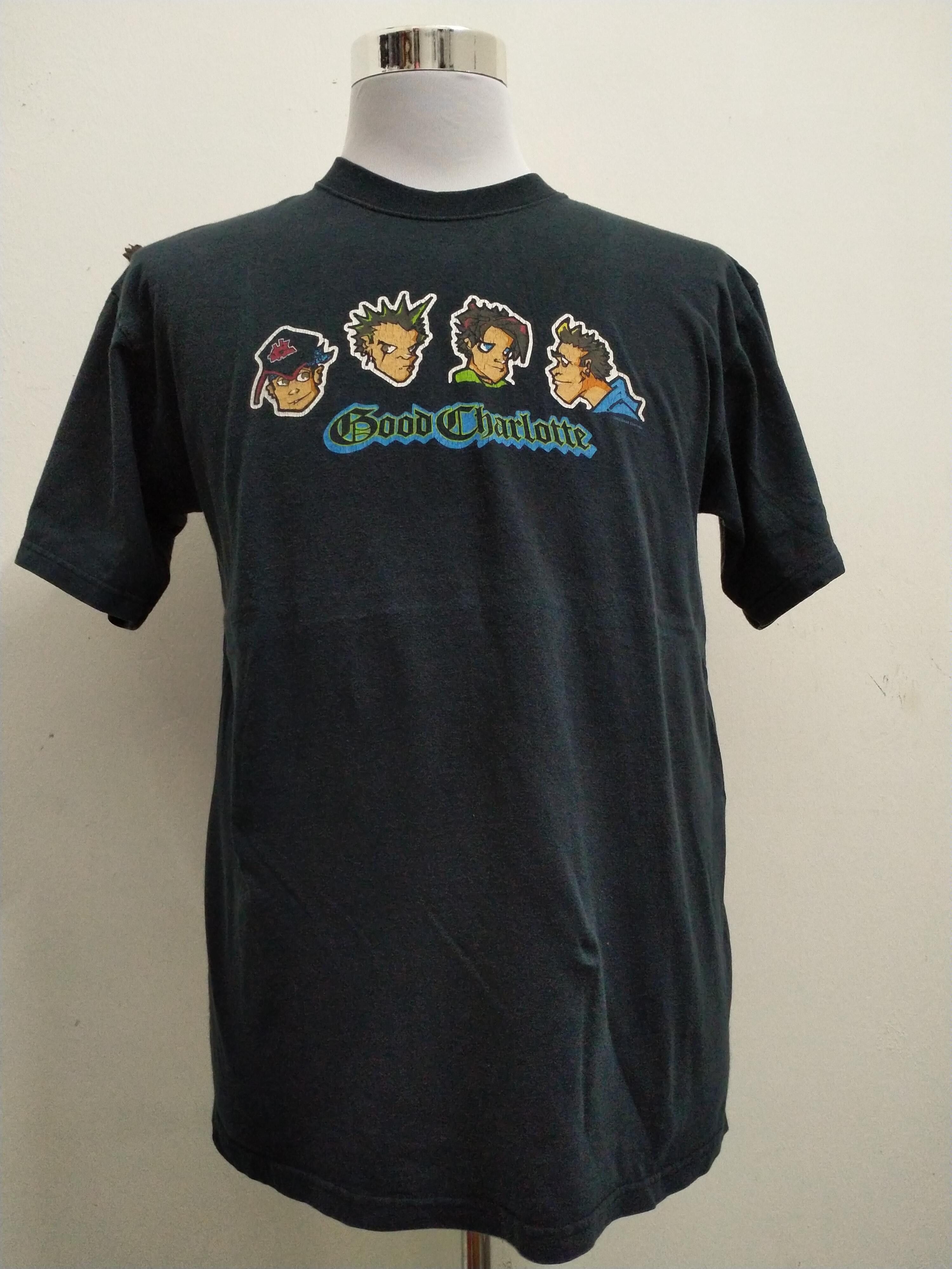 Band Tees × Vintage Vintage Good Charlotte Band Anvil Tag Size US L / EU 52-54 / 3 - 1 Thumbnail