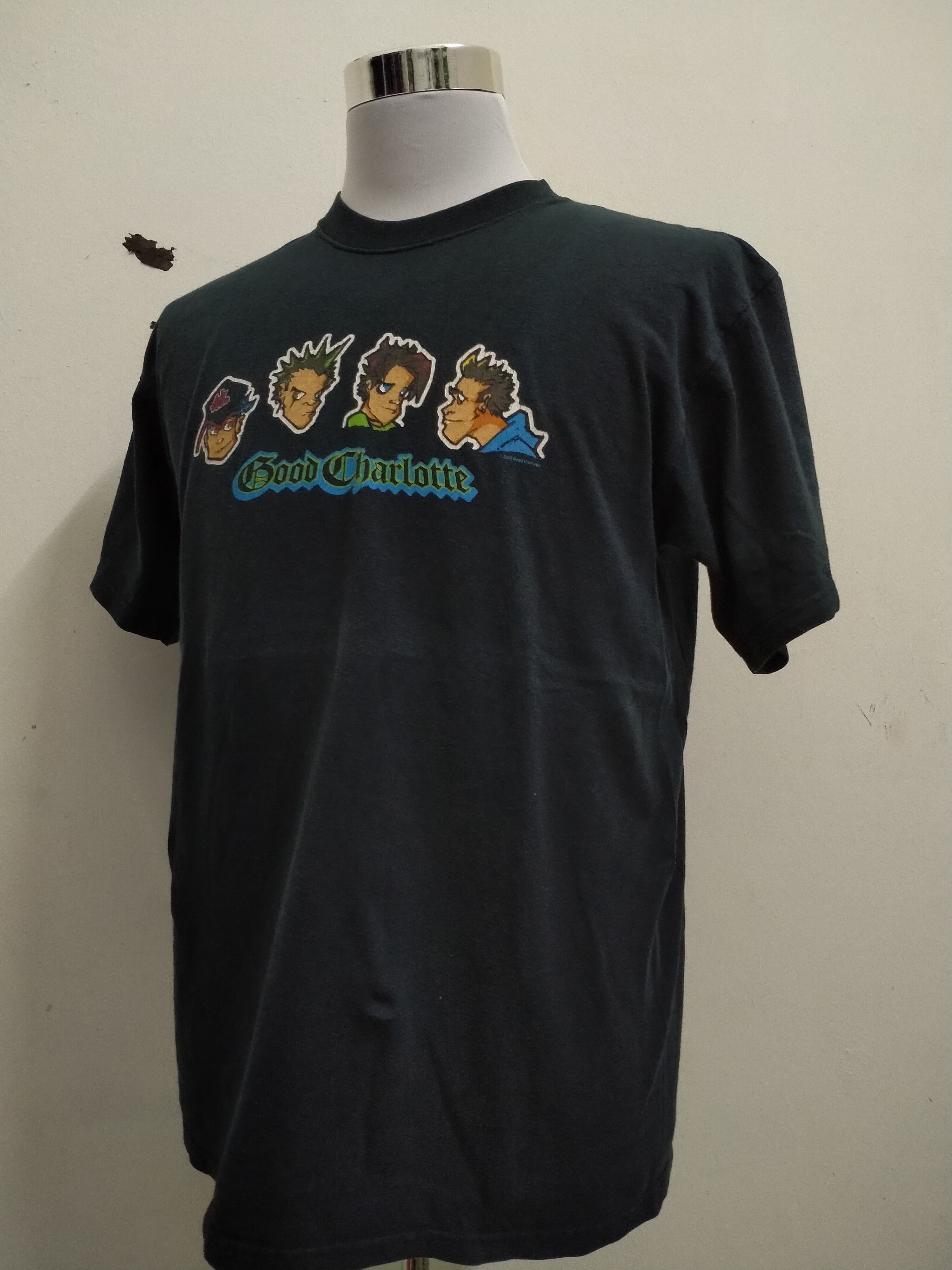 Band Tees × Vintage Vintage Good Charlotte Band Anvil Tag Size US L / EU 52-54 / 3 - 3 Thumbnail