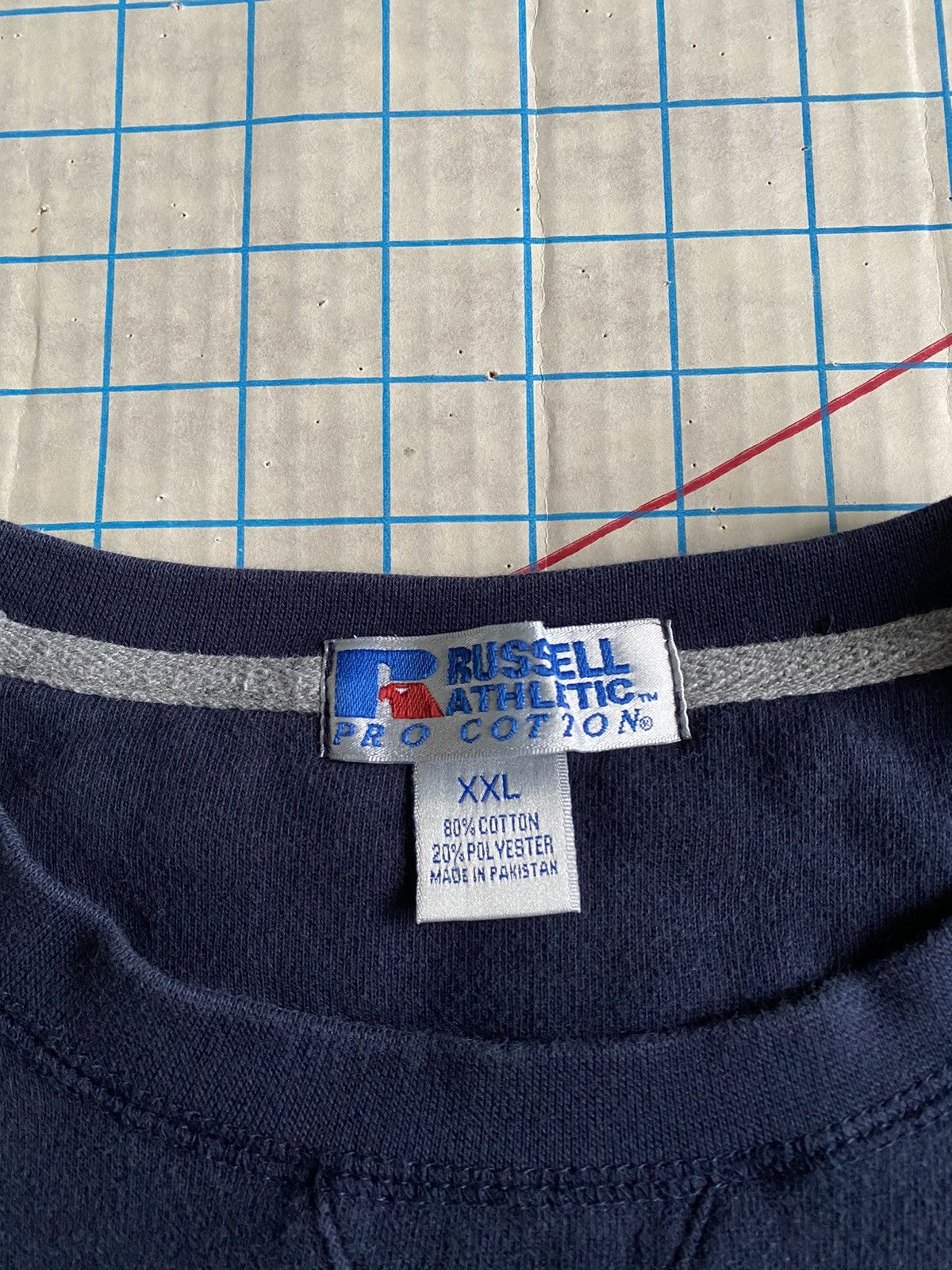 Russell Athletic Russell Athletic Navy Blue Crewneck Sweater Size XXL Size US XXL / EU 58 / 5 - 5 Thumbnail