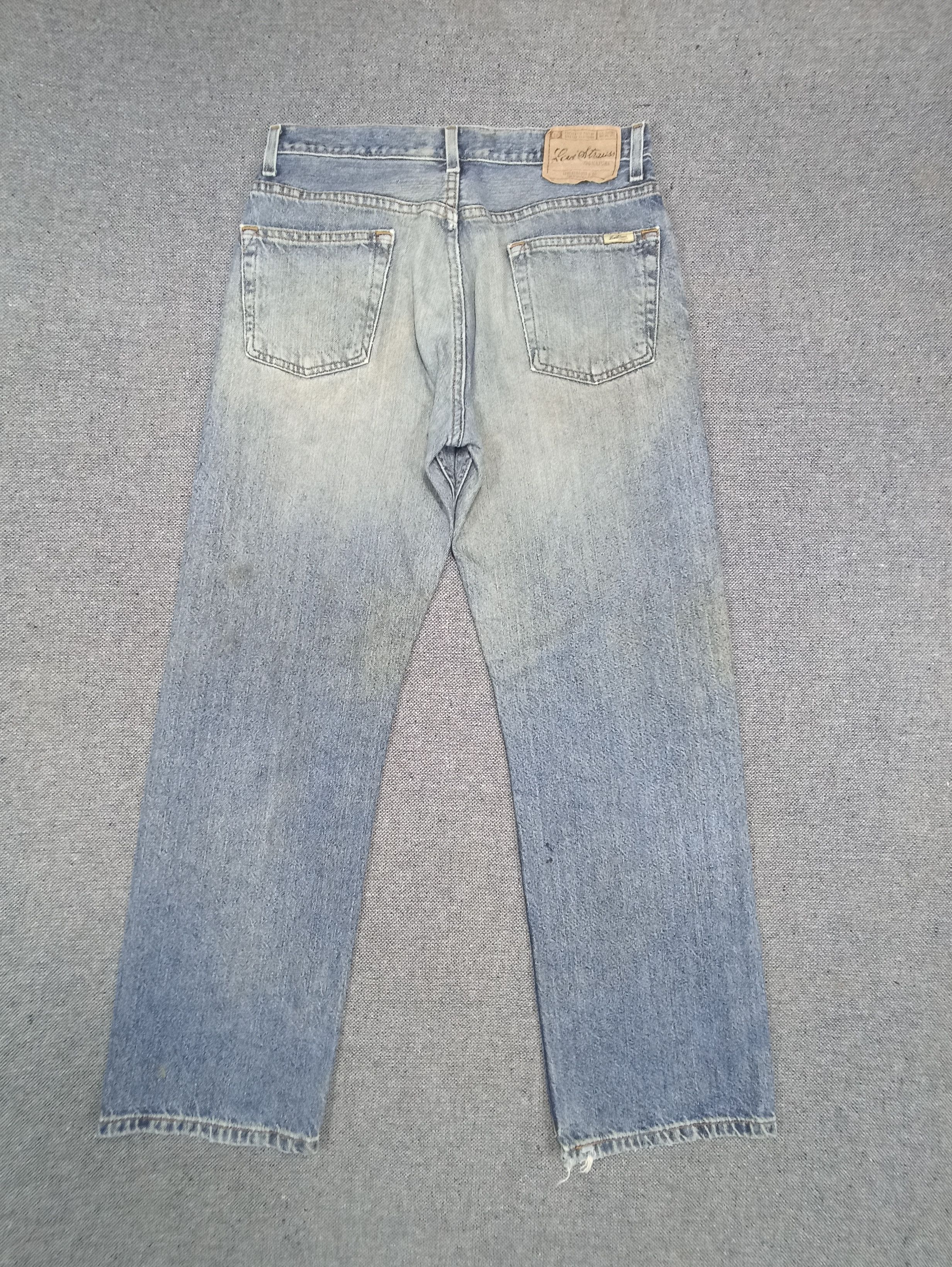 Jean × Levi's × Vintage Vintage Levis Rusty Signature Jeans - J140 Size US 32 / EU 48 - 2 Thumbnail