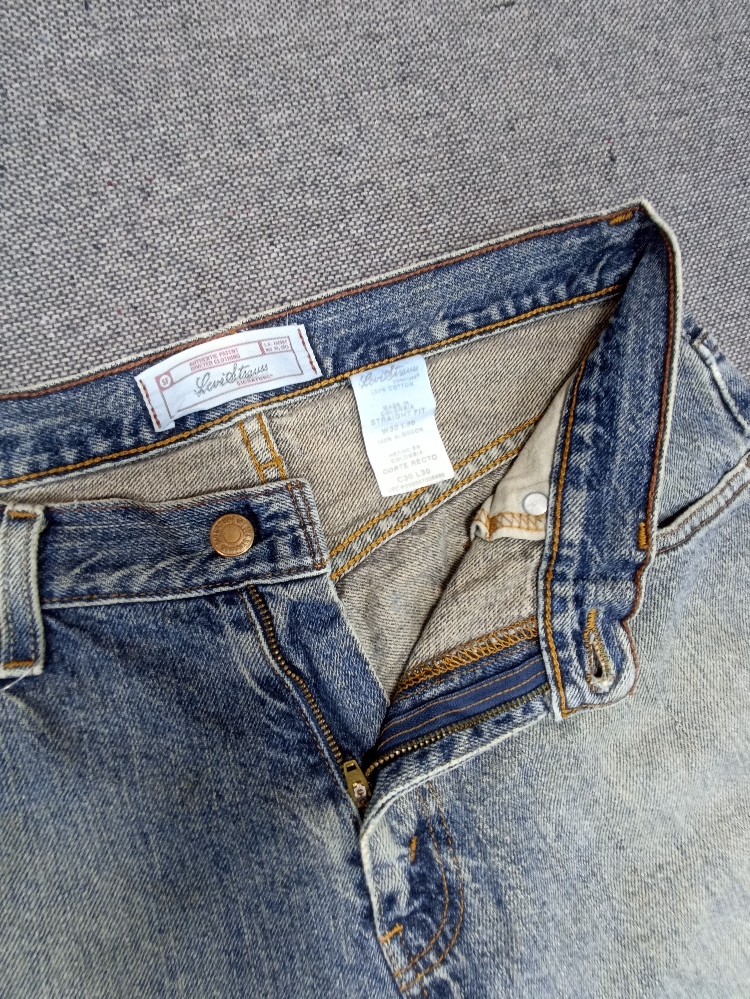 Jean × Levi's × Vintage Vintage Levis Rusty Signature Jeans - J140 Size US 32 / EU 48 - 3 Thumbnail